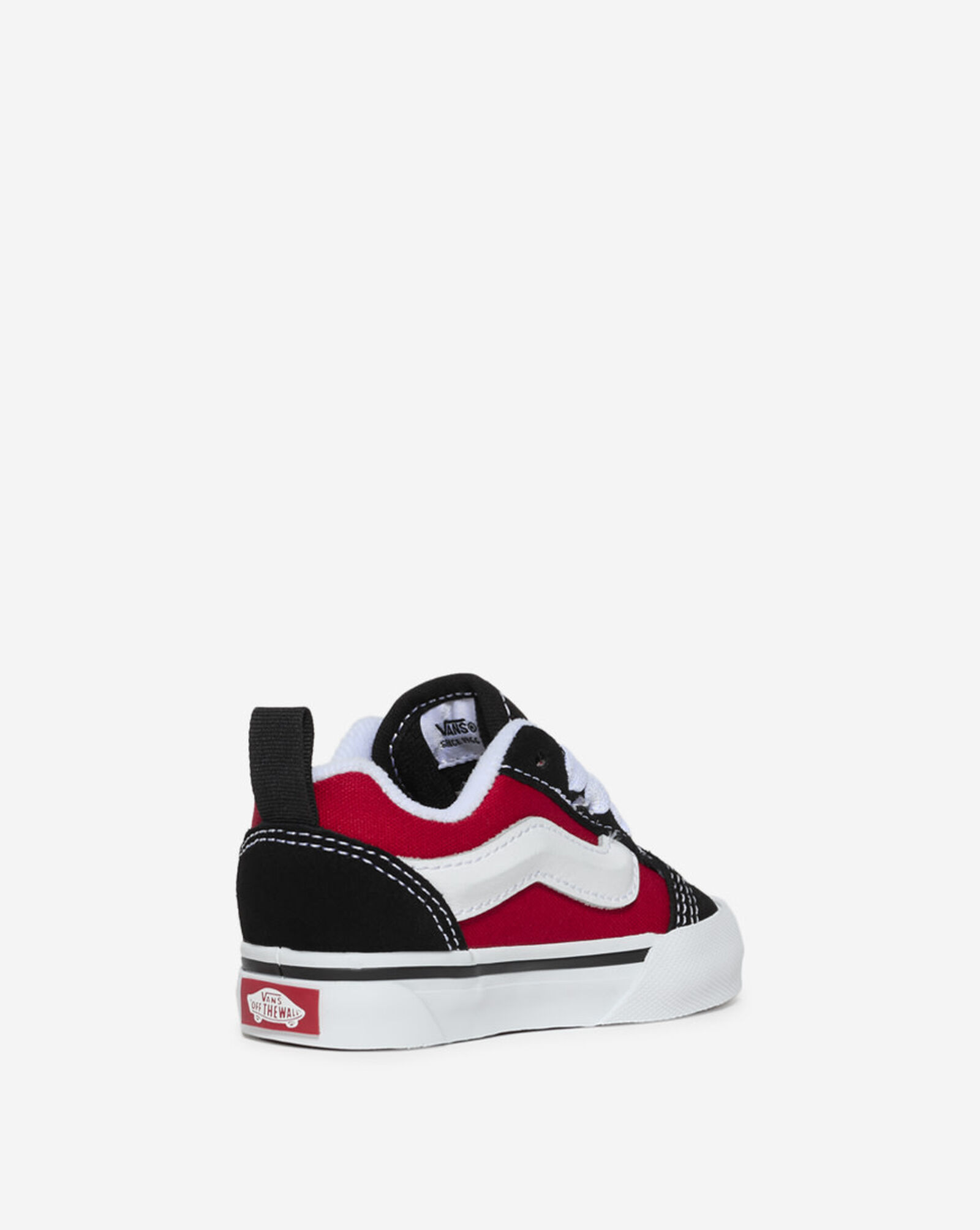 Toddler Knu Skool Black | Racing Red