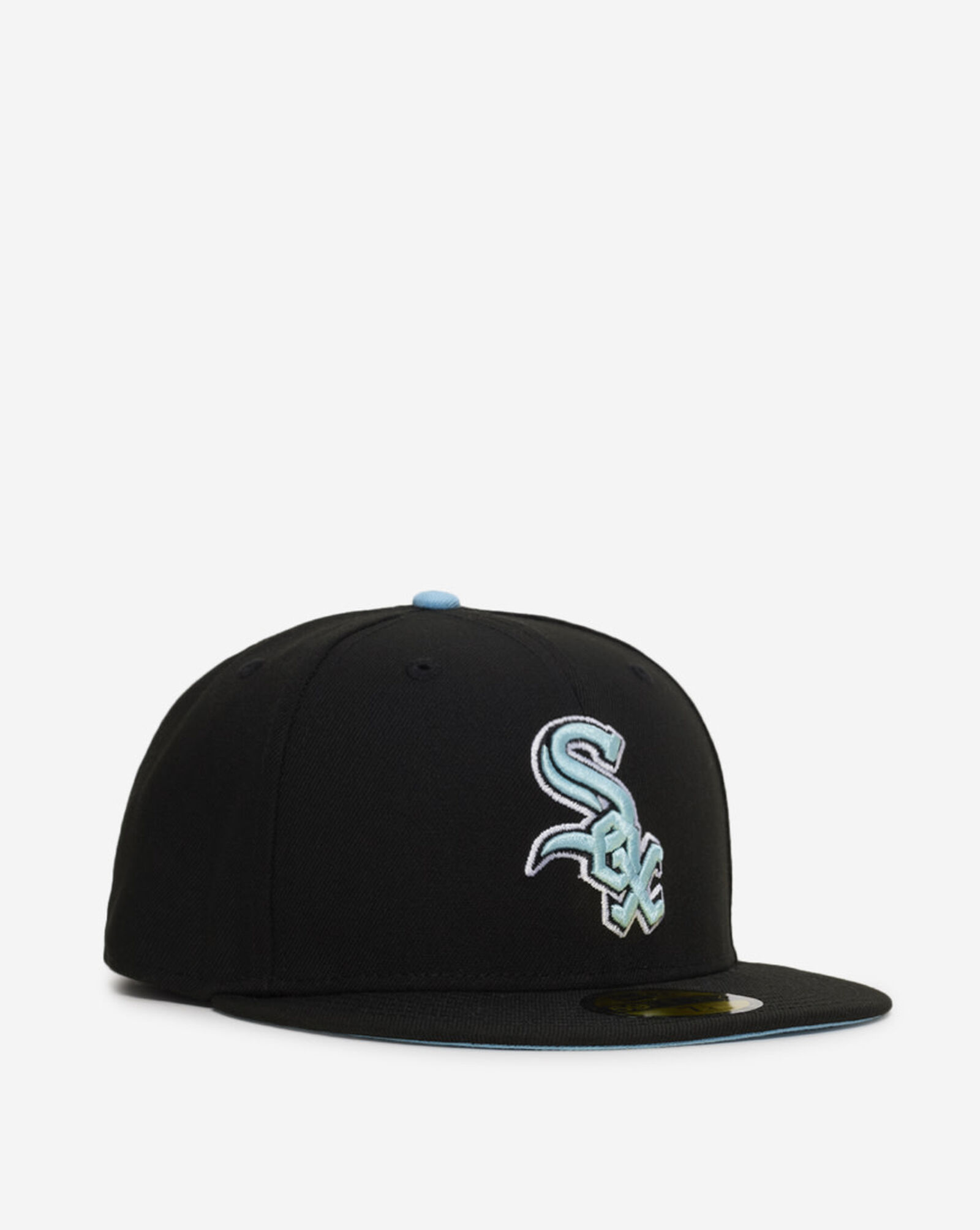 59Fifty Chicago White Sox Fitted Hat Black | Dos Blue