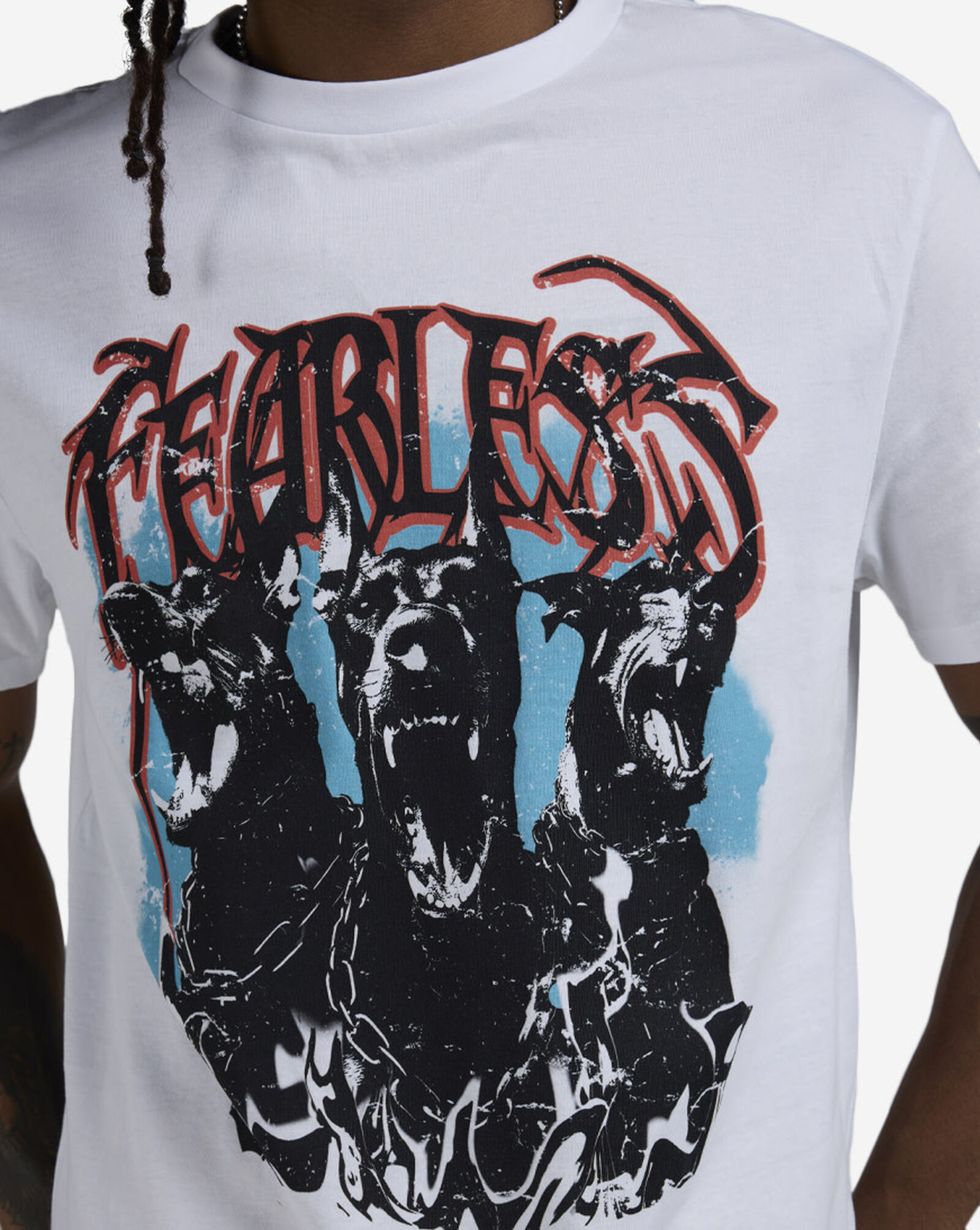 Fearless Dogs Tee White