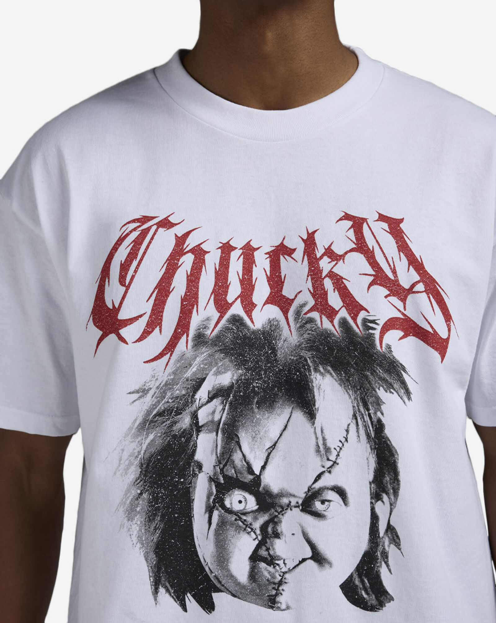 Chucky Face Tee White