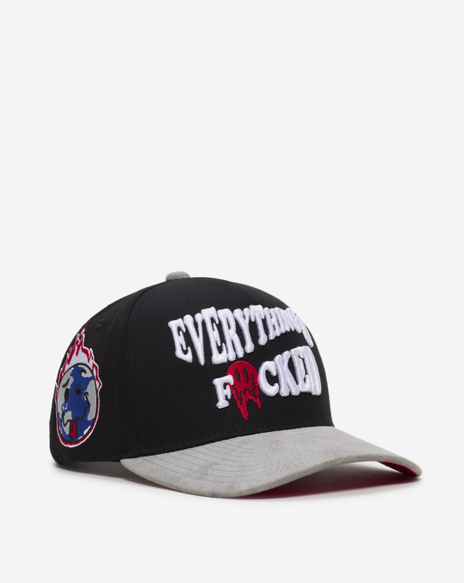 Everything Is F Twill Suede Trucker