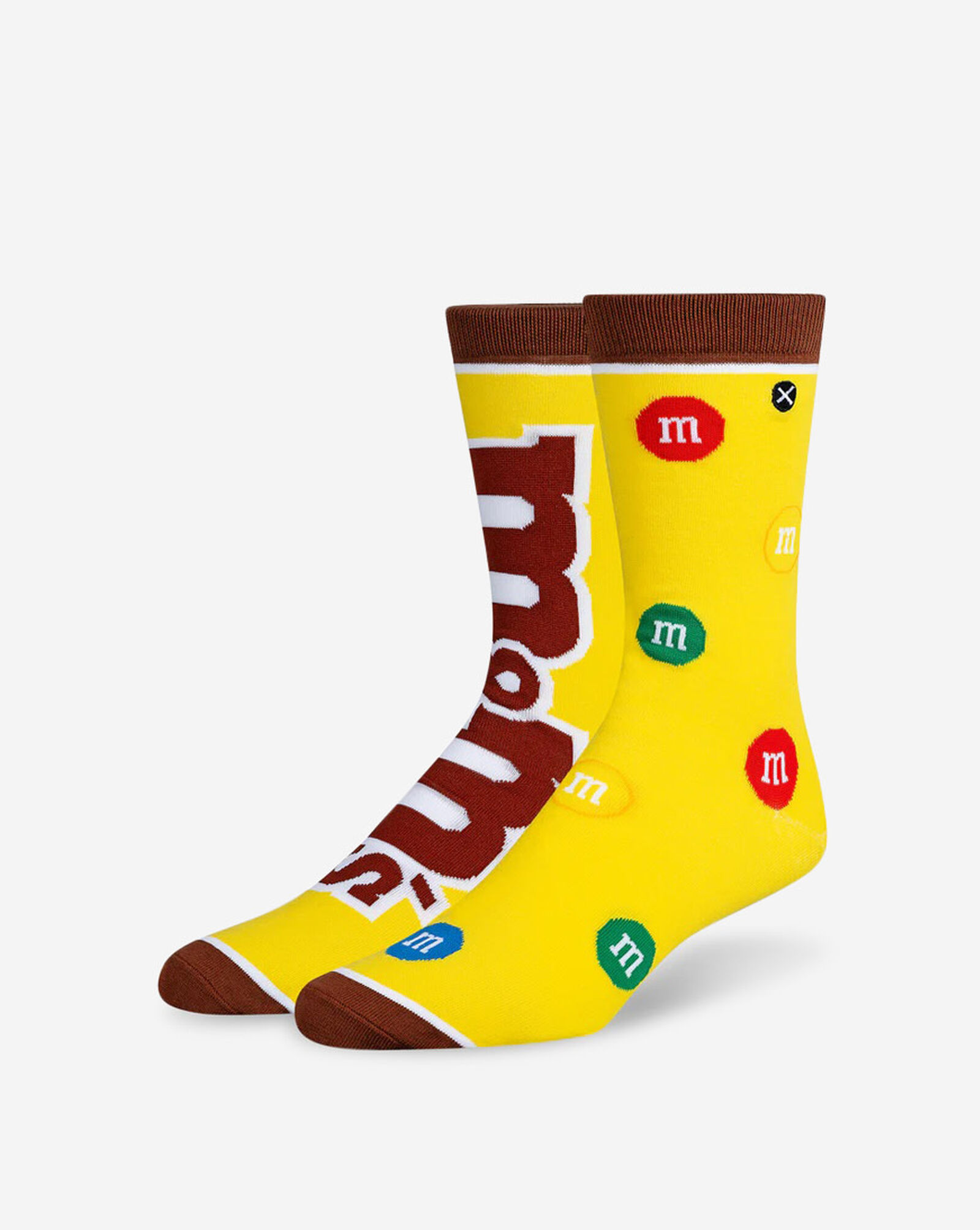 Peanut MandMs Split Crew Socks (L)