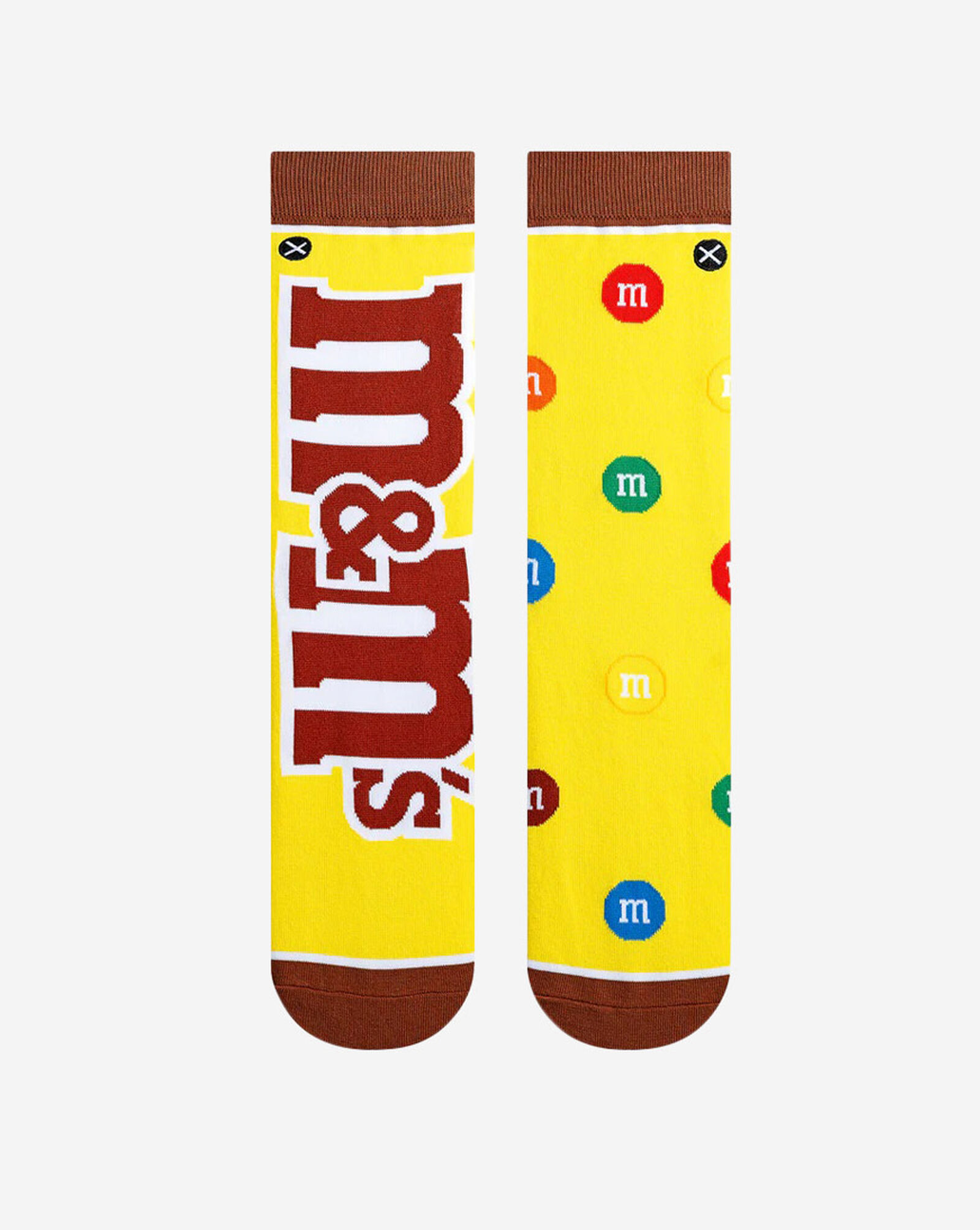 Peanut MandMs Split Crew Socks (L)