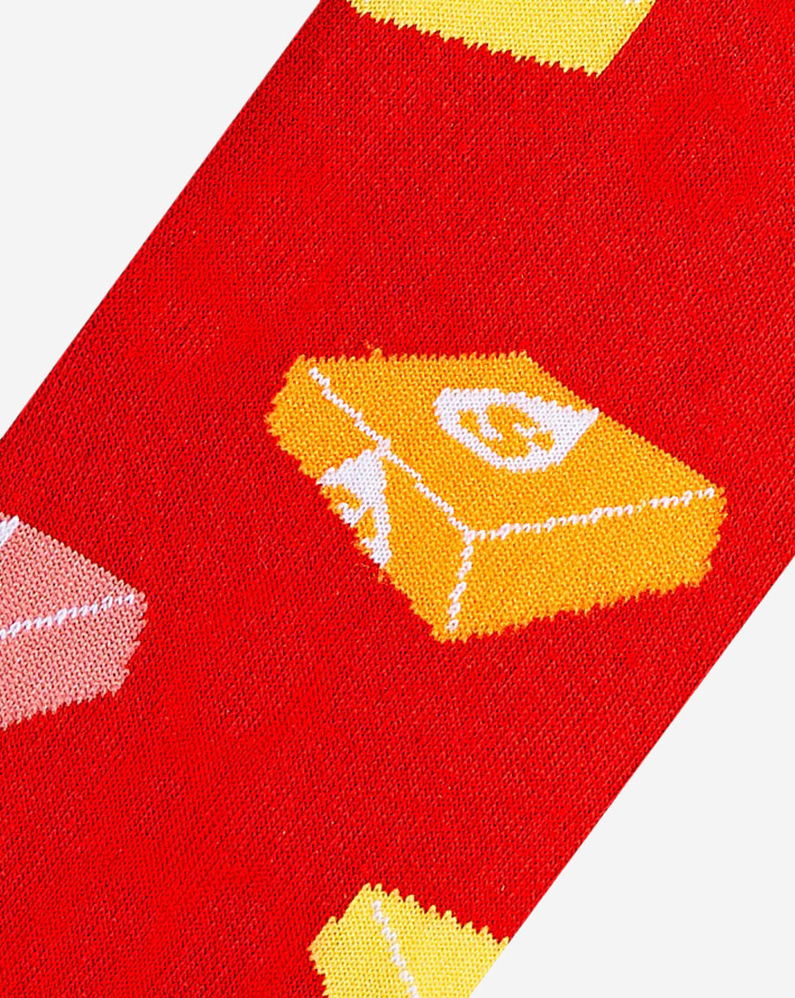 Starburst Split Crew Socks (L)