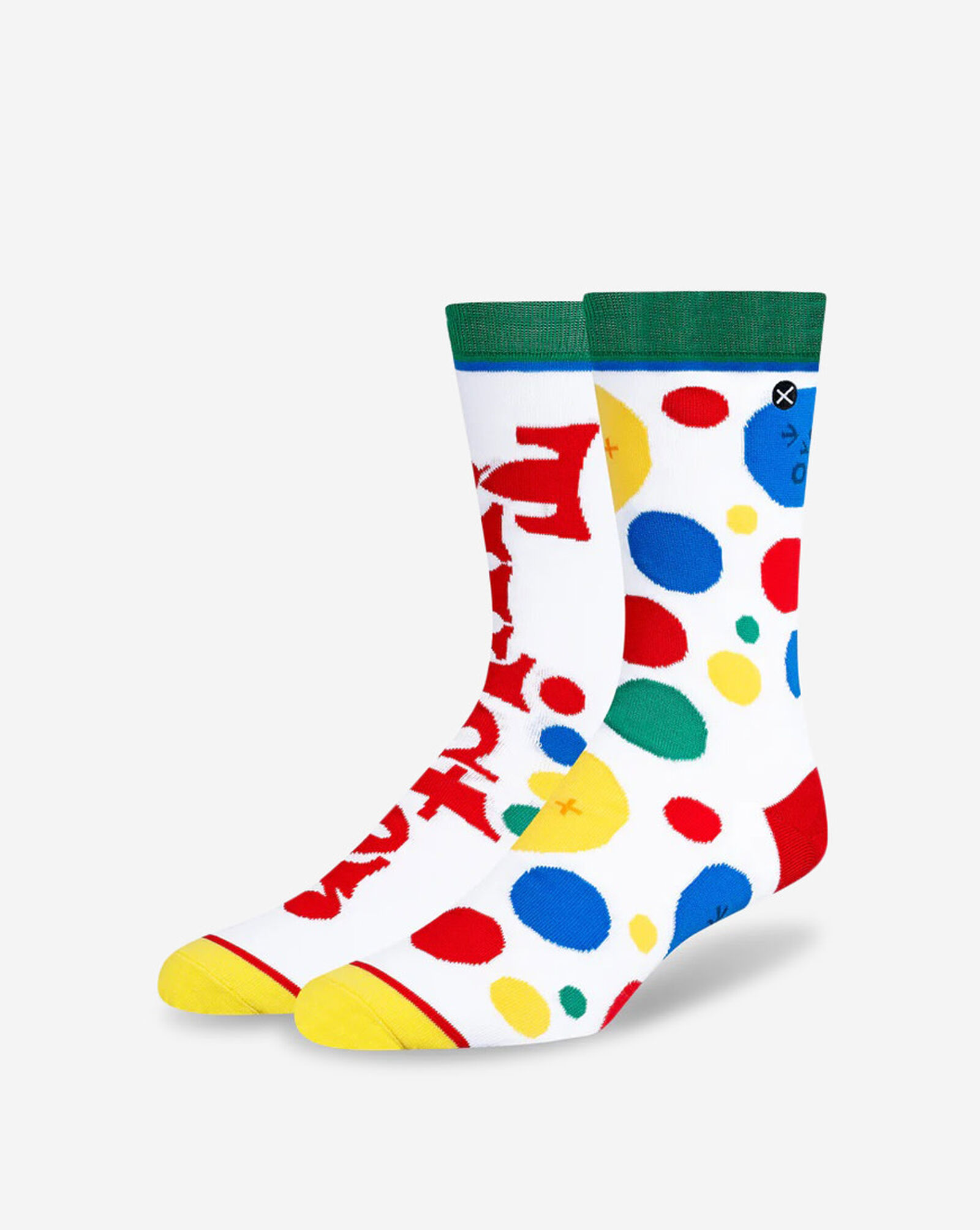 Twister Split Crew Straight Socks