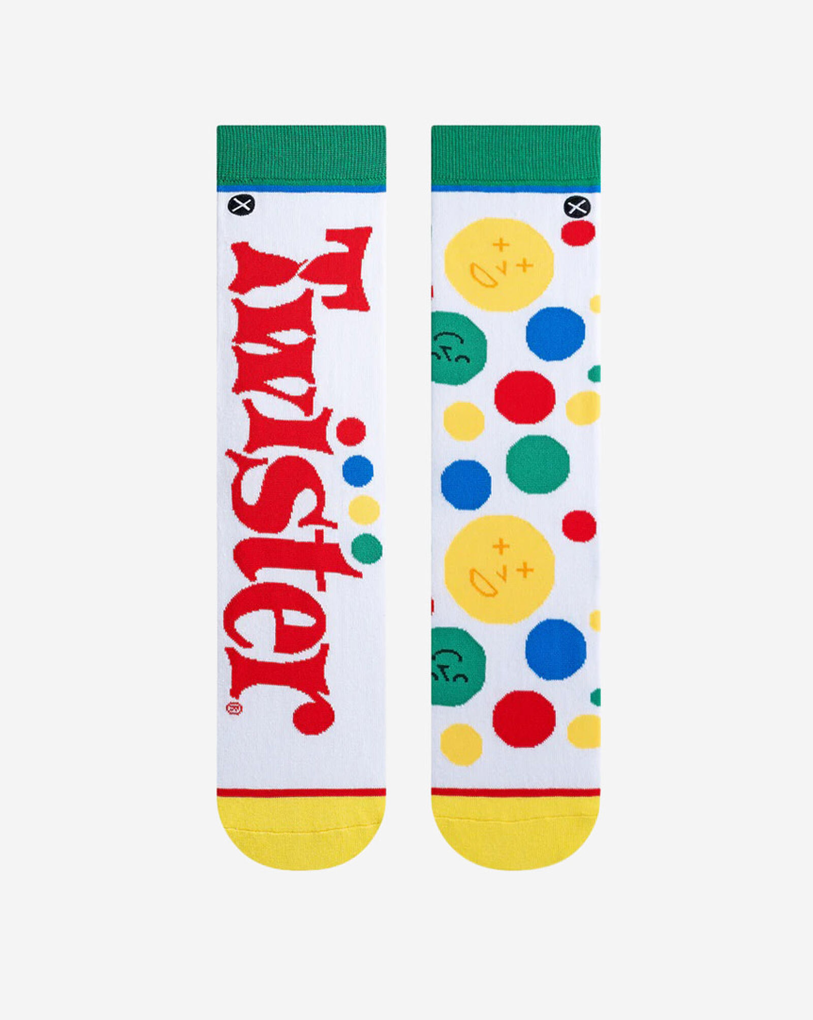 Twister Split Crew Straight Socks