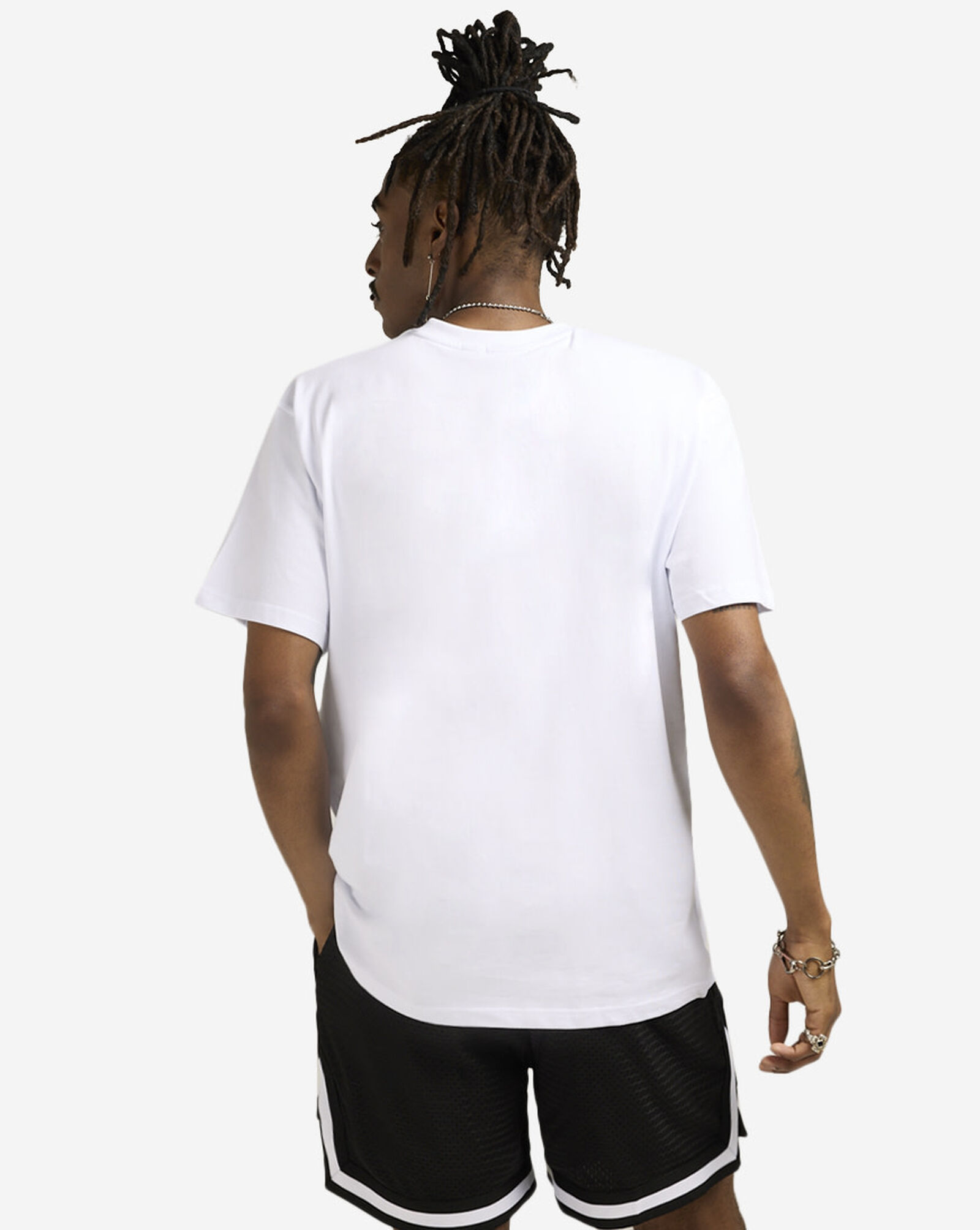 Chest Pocket Tee White