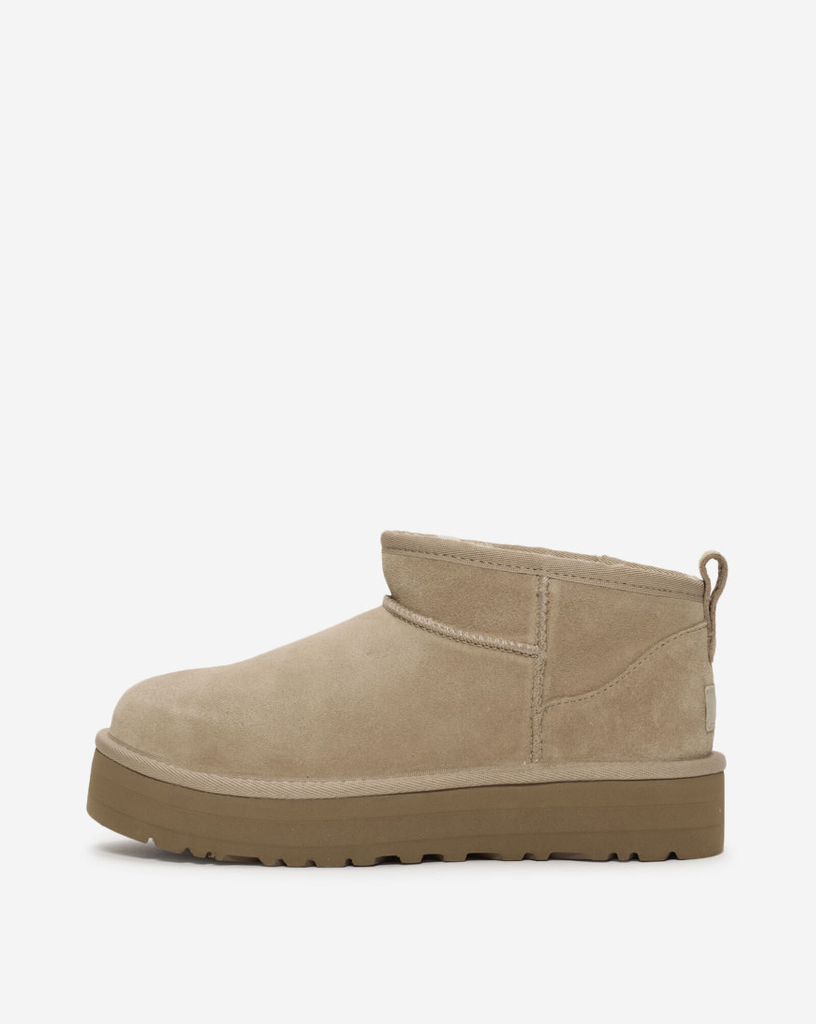 Big Kids' Classic Ultra Mini Platform Boots Sand