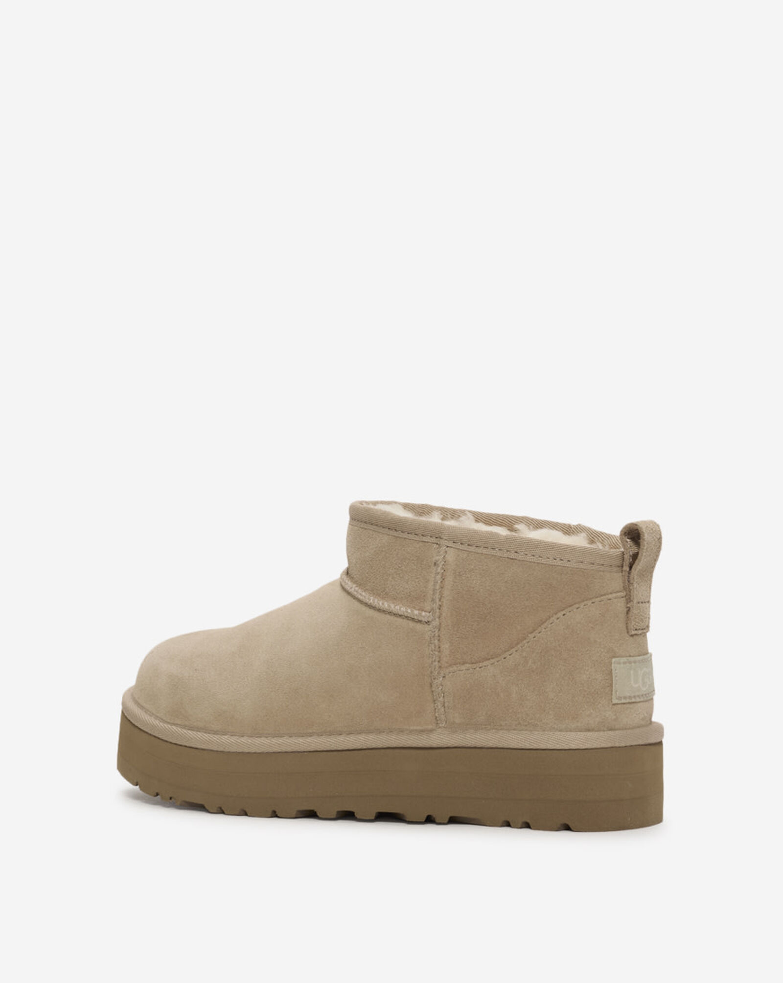 Big Kids' Classic Ultra Mini Platform Boots Sand 8 Big Kids' Classic Ultra Mini Platform Boots Sand