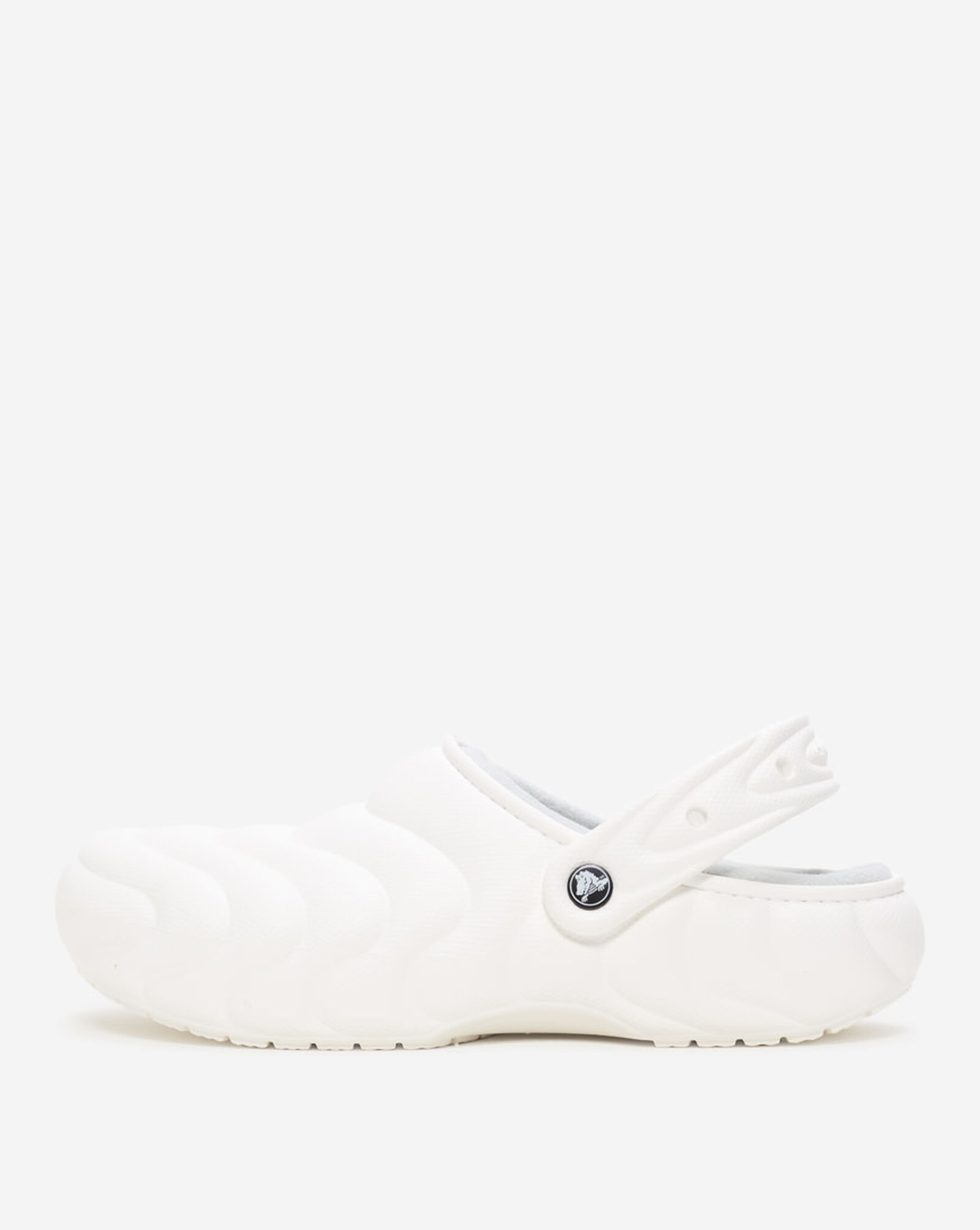 Classic Lined Overpuff Clog White