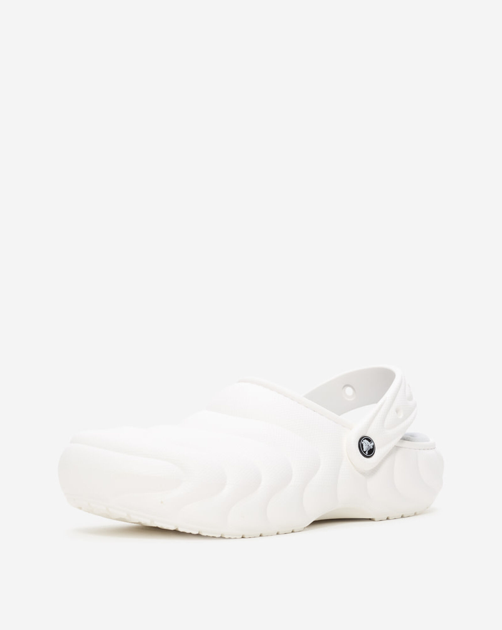 Classic Lined Overpuff Clog White