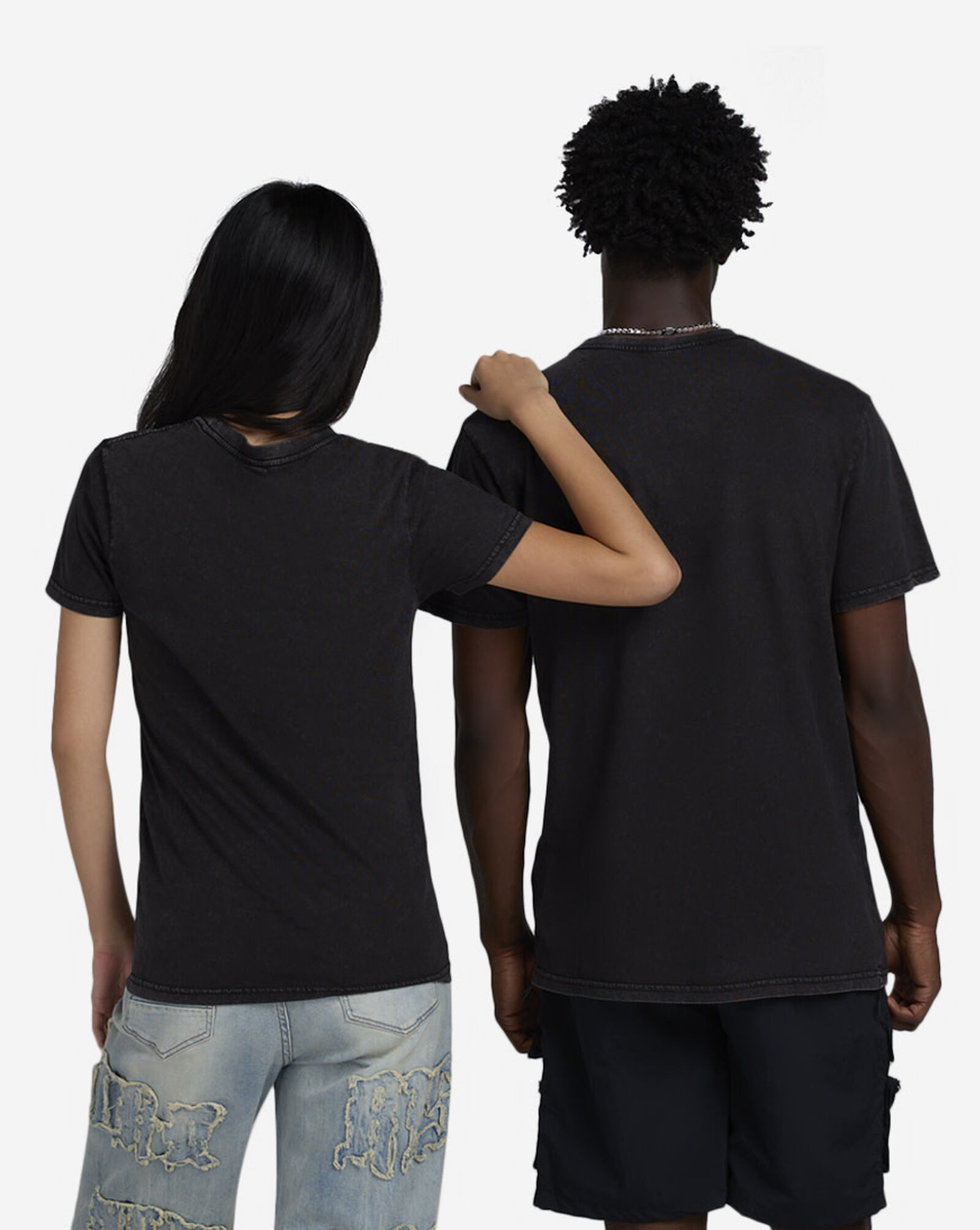 Tupac Head Up Grainy Tee Black