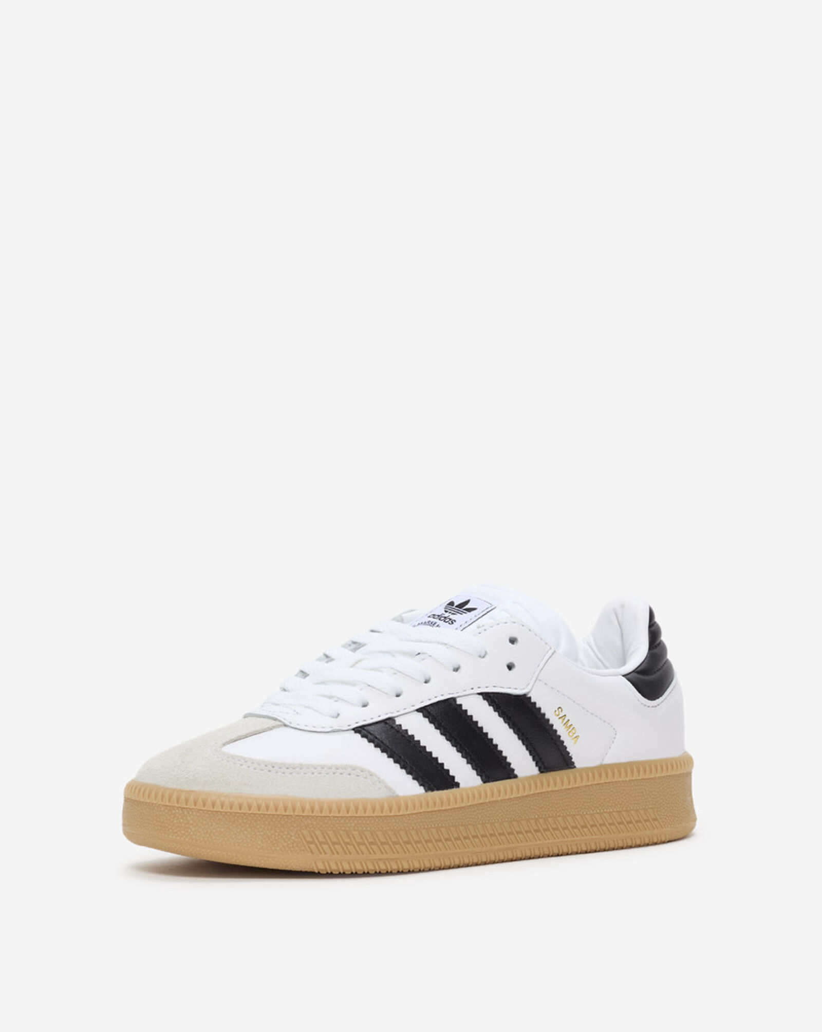 Grade School Samba XLG White | Black | Gum
