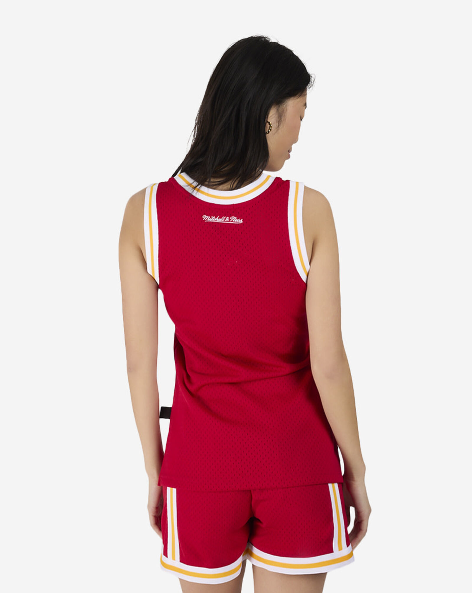 Atlanta Hawks NBA Glitter Swingman Jersey Red