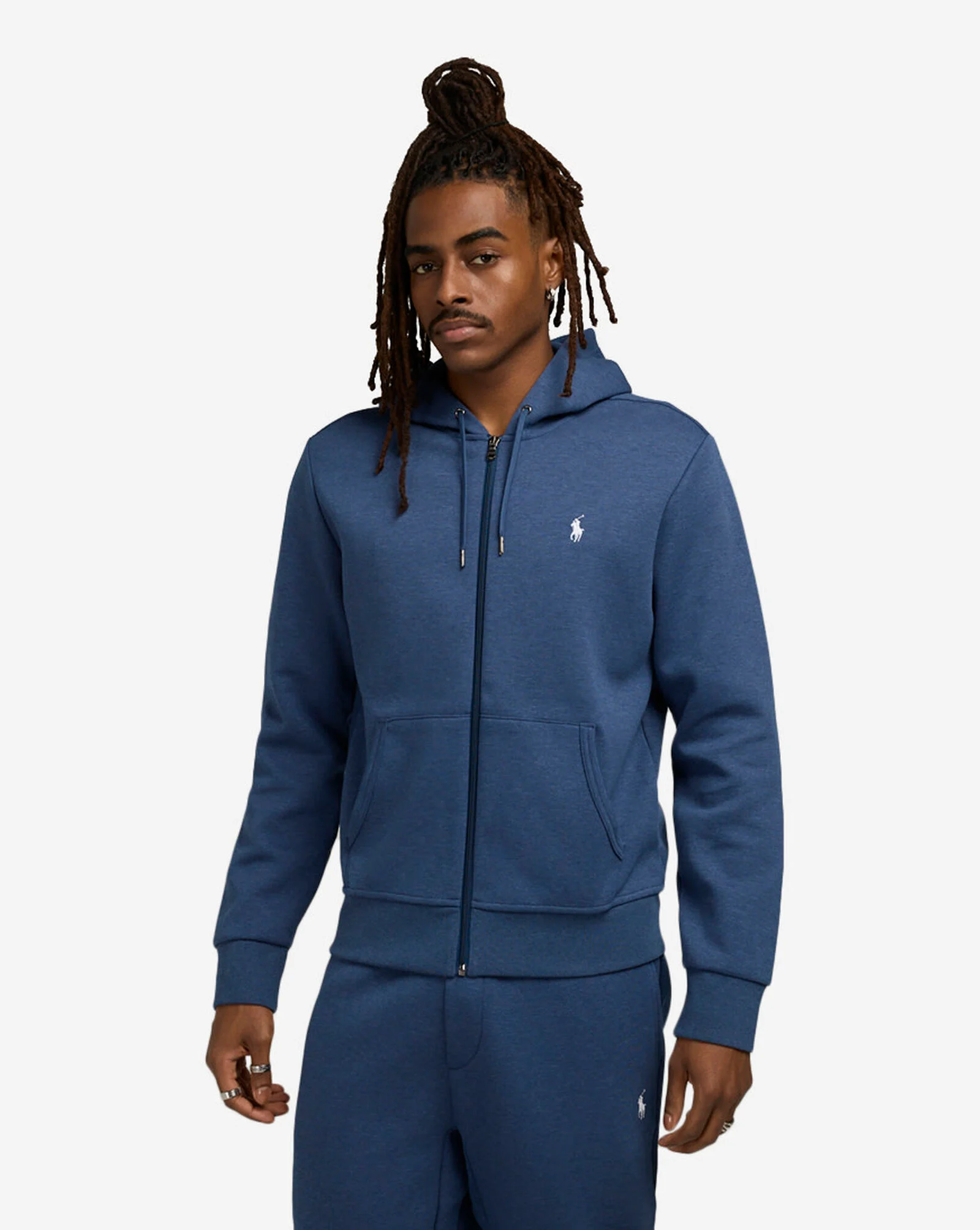 Tech Fleece Full Zip Hoody Derby Blue Heather