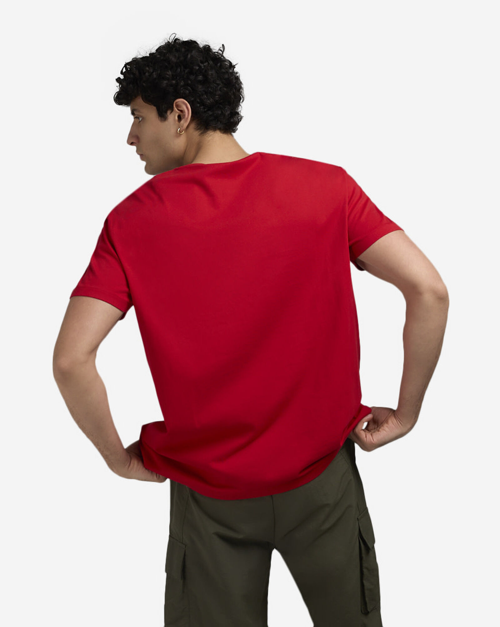 Holiday Bear Graphic Tee Red