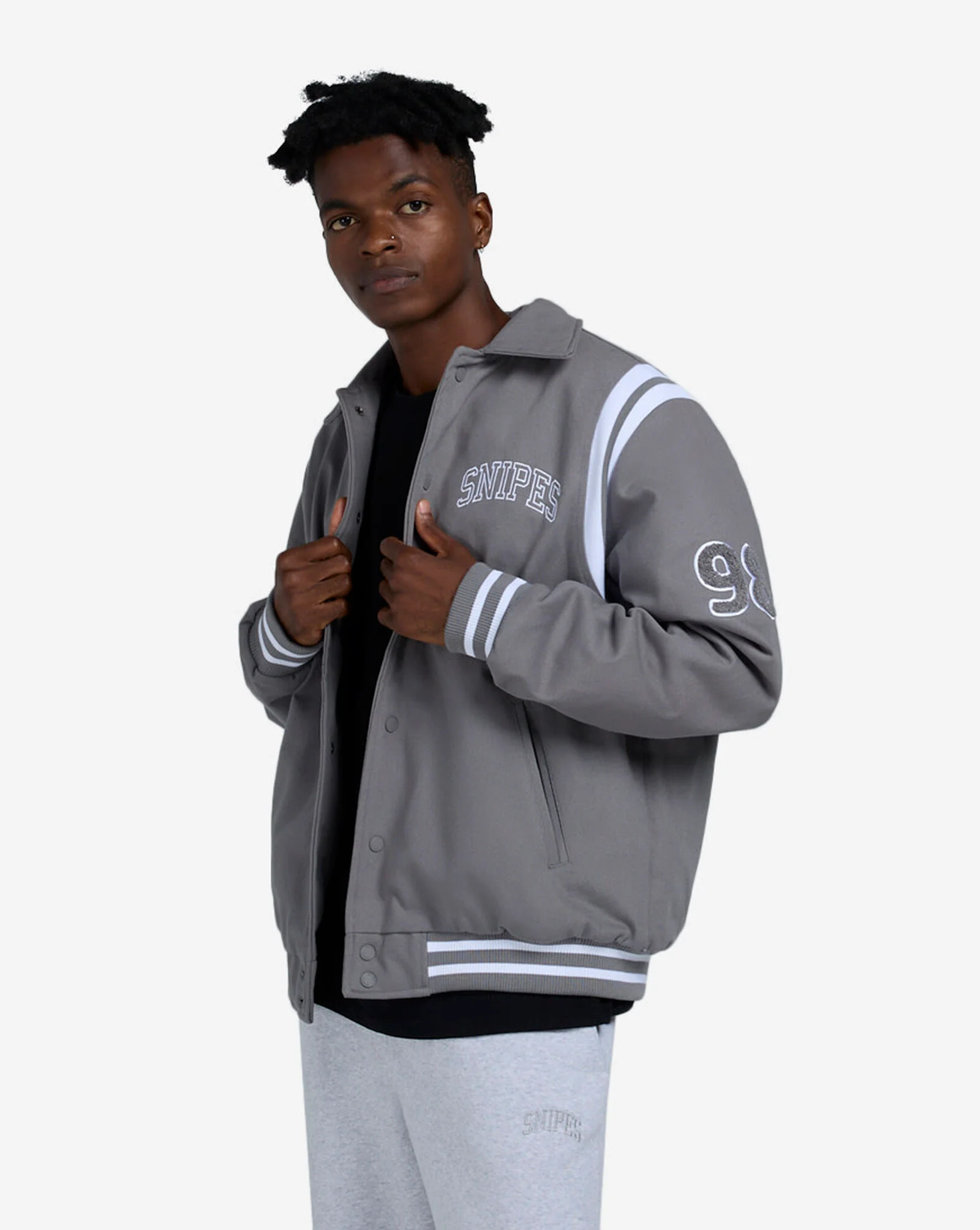 Varsity Jacket Graphite