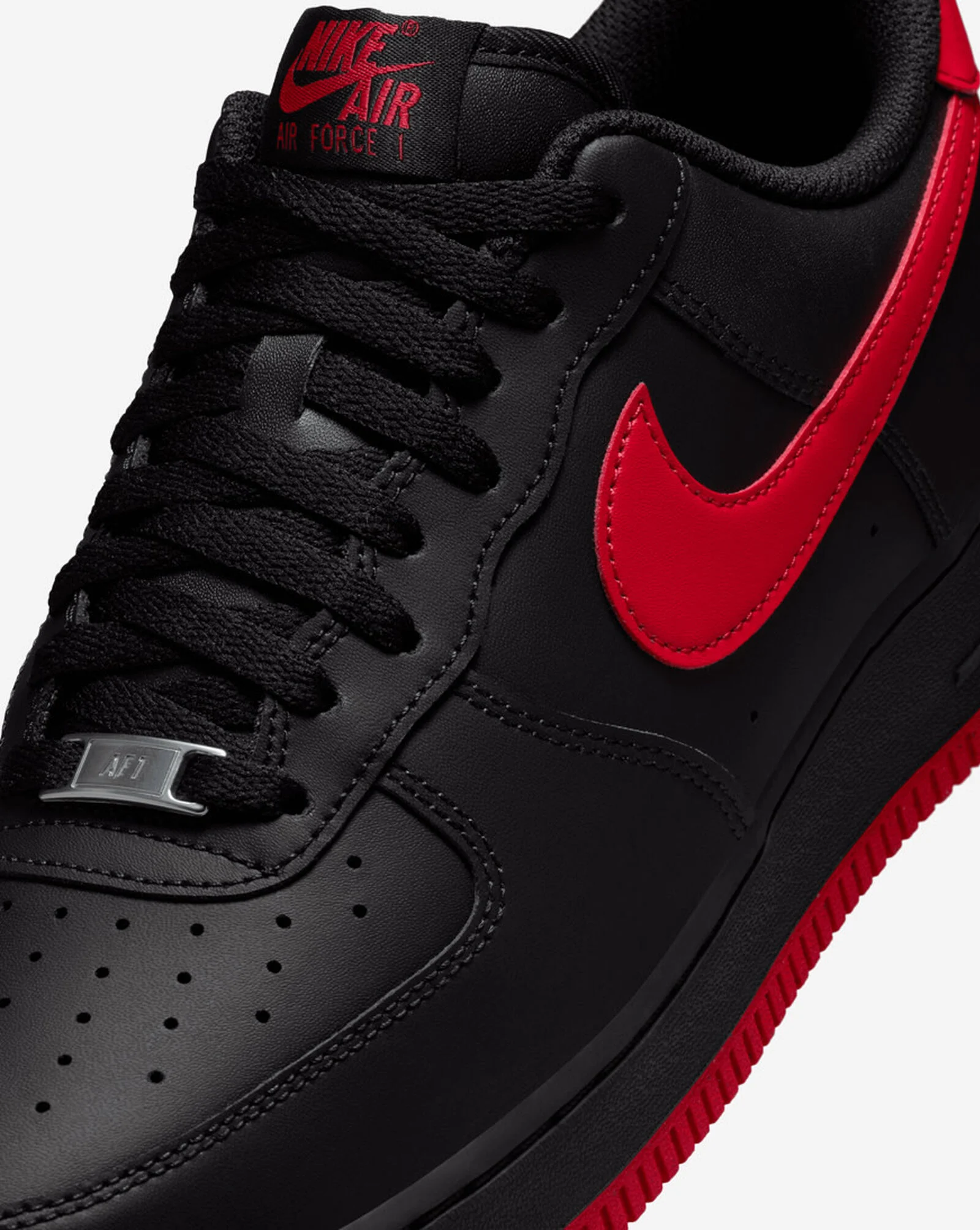 Air Force 1 '07 Black | University Red
