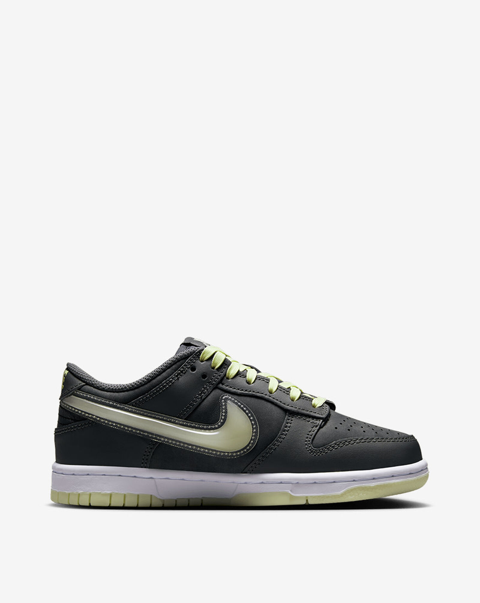 Big Kids' Dunk Low Iron Grey | Cool Grey | Lime | Ice White 3 Big Kids' Dunk Low Iron Grey | Cool Grey | Lime | Ice White