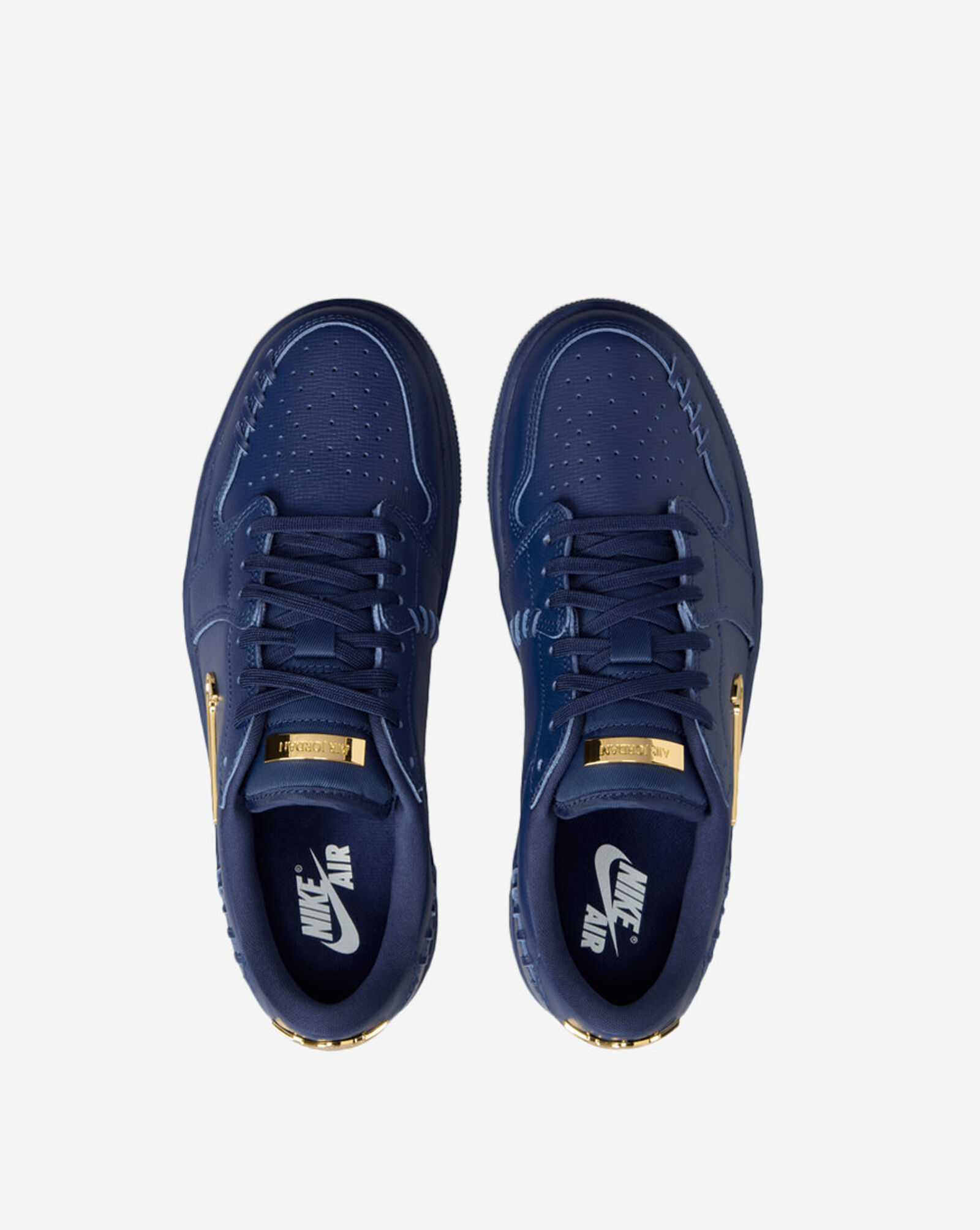 Air Jordan 1 Low Method Of Make Navy | Metallic Gold