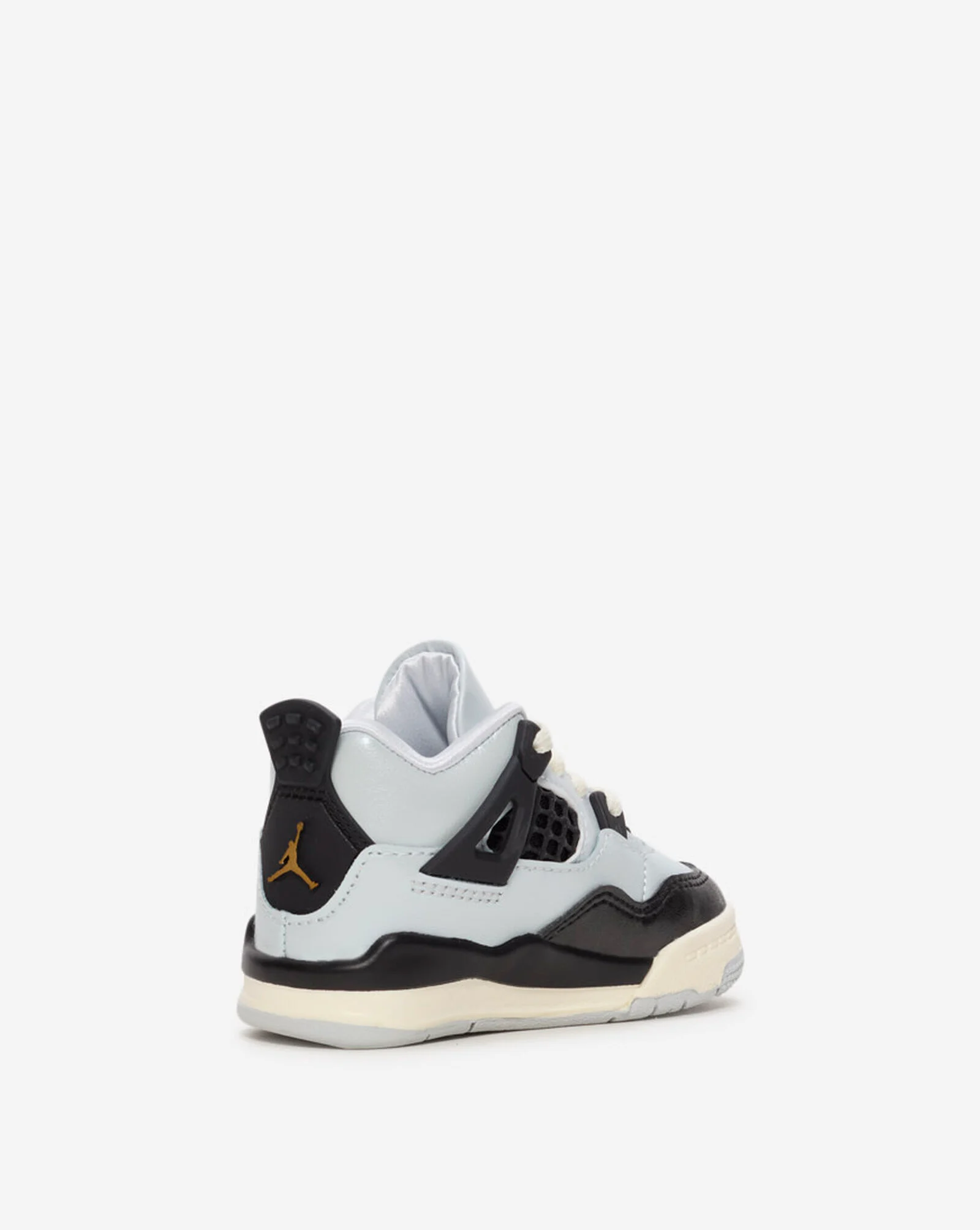 Toddler Air Jordan 4 Retro Pure Platinum | Metallic Gold | Black Sail