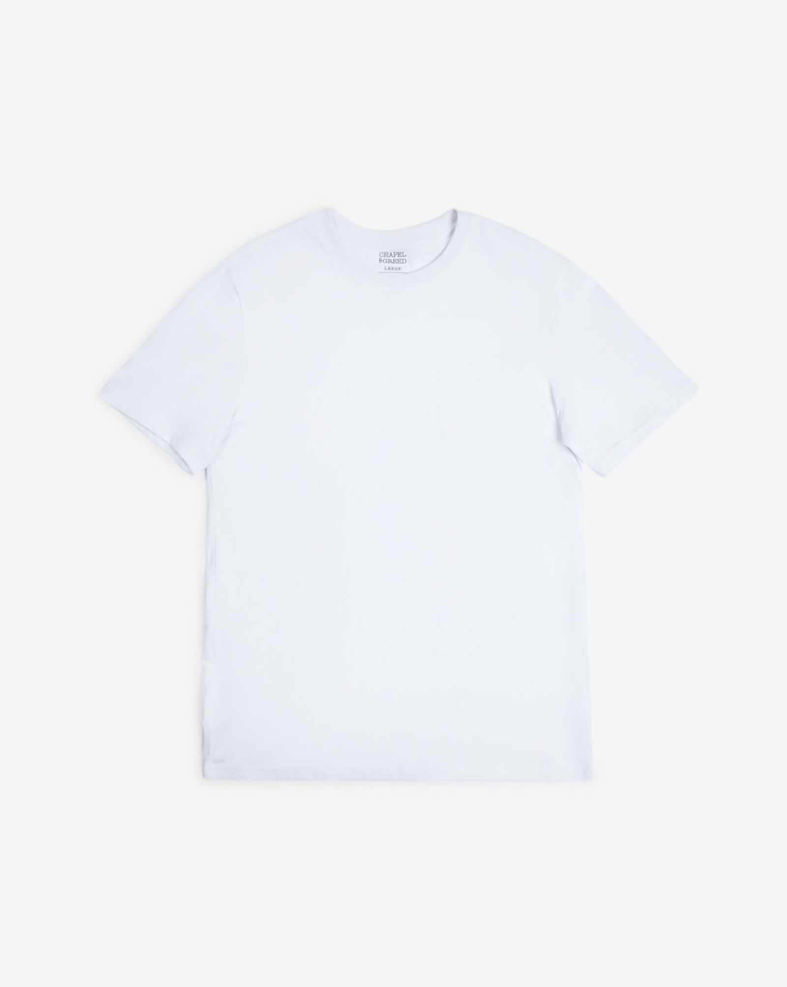 Crew Neck Tee White