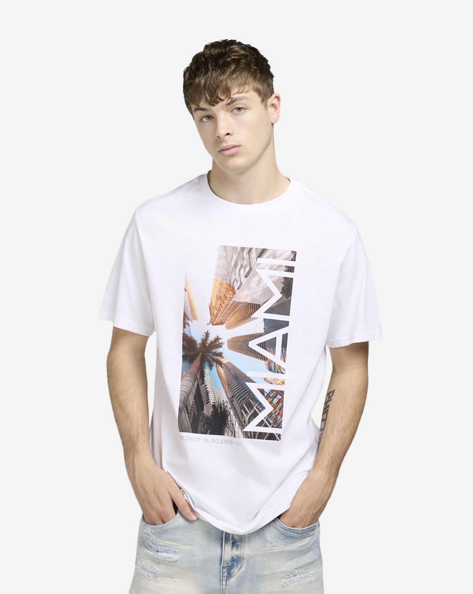 Miami High-Rise Tee White