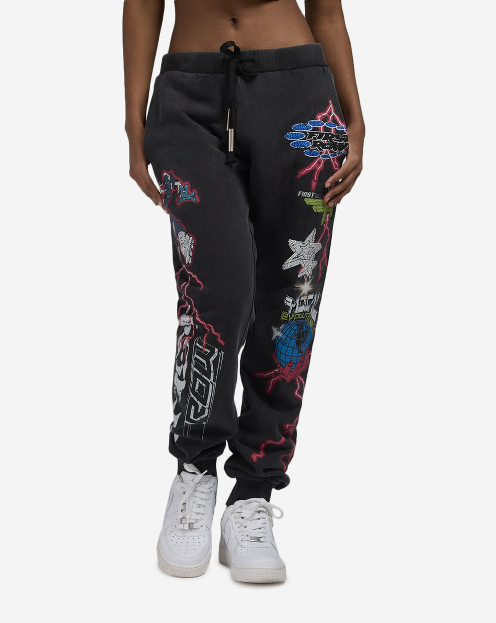 Evolution Fleece Jogger Black