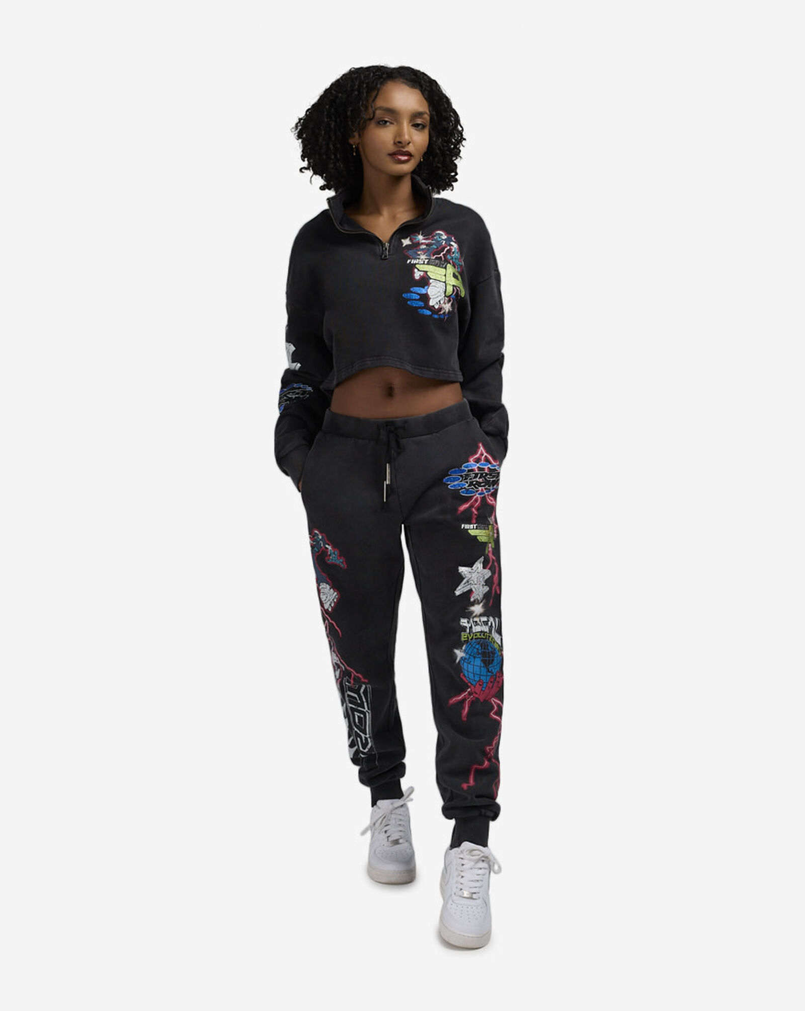 Evolution Fleece Jogger Black