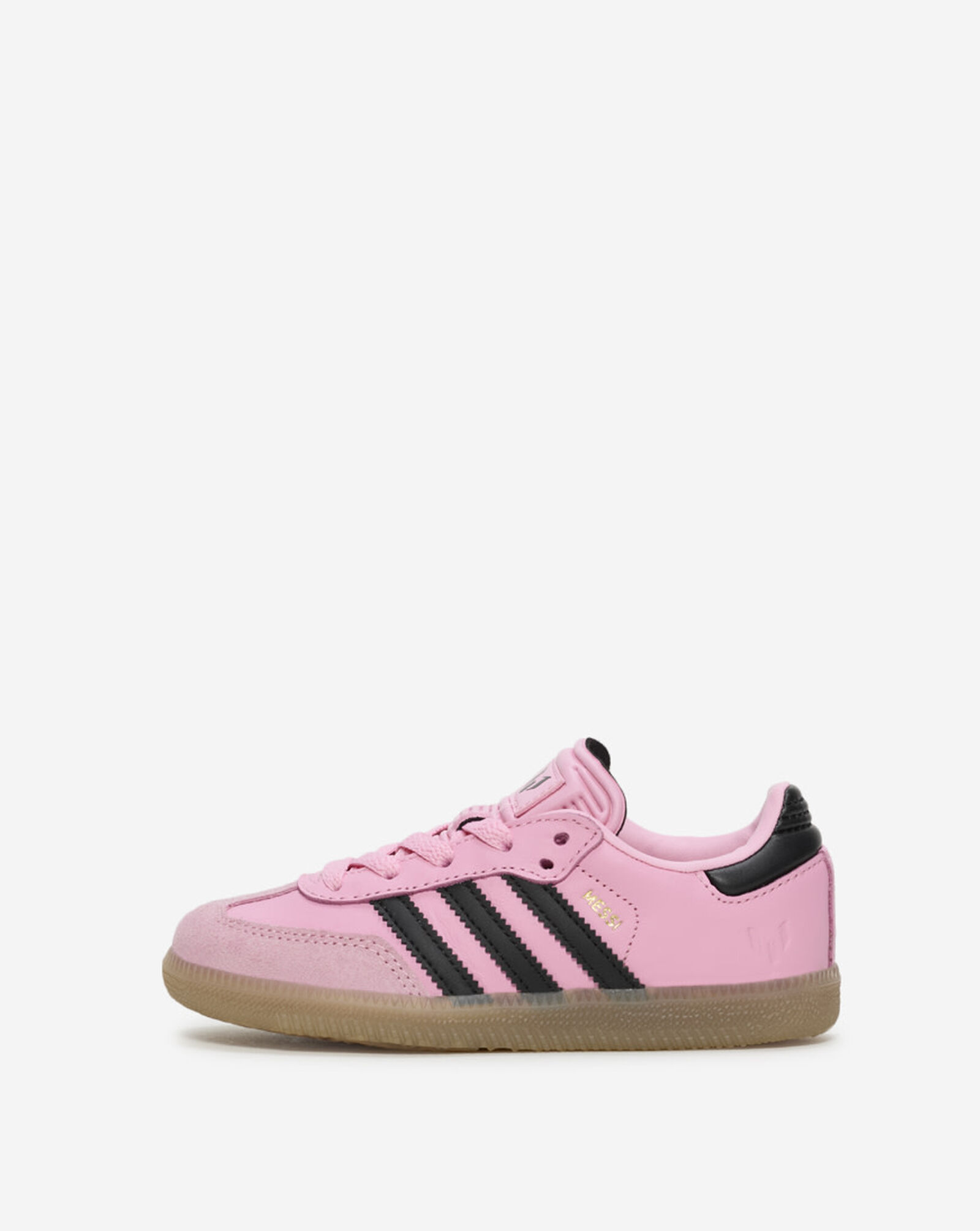 Grade School Messi Samba Light Pink | Core Black | Gum