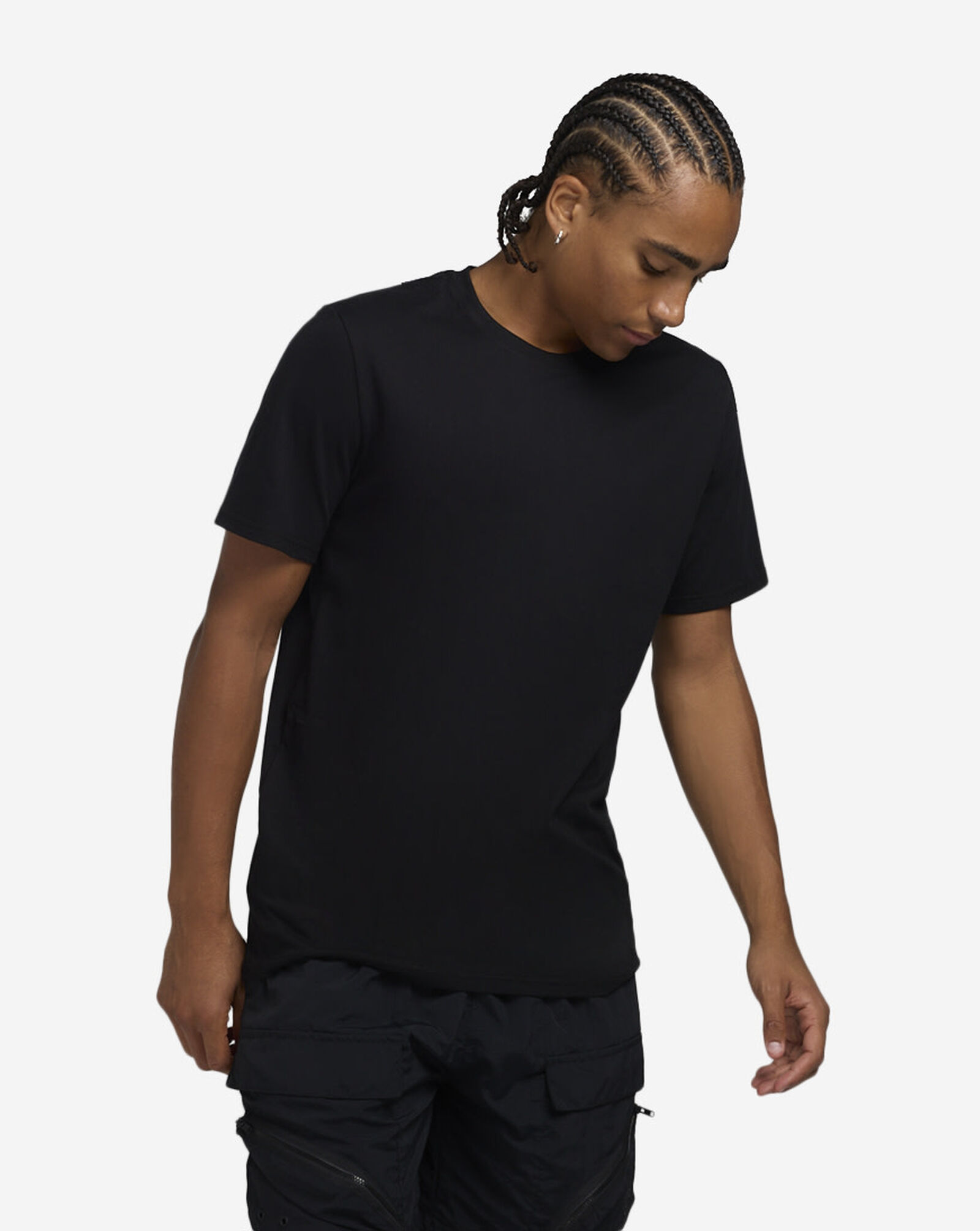 Crew Neck Tee Black