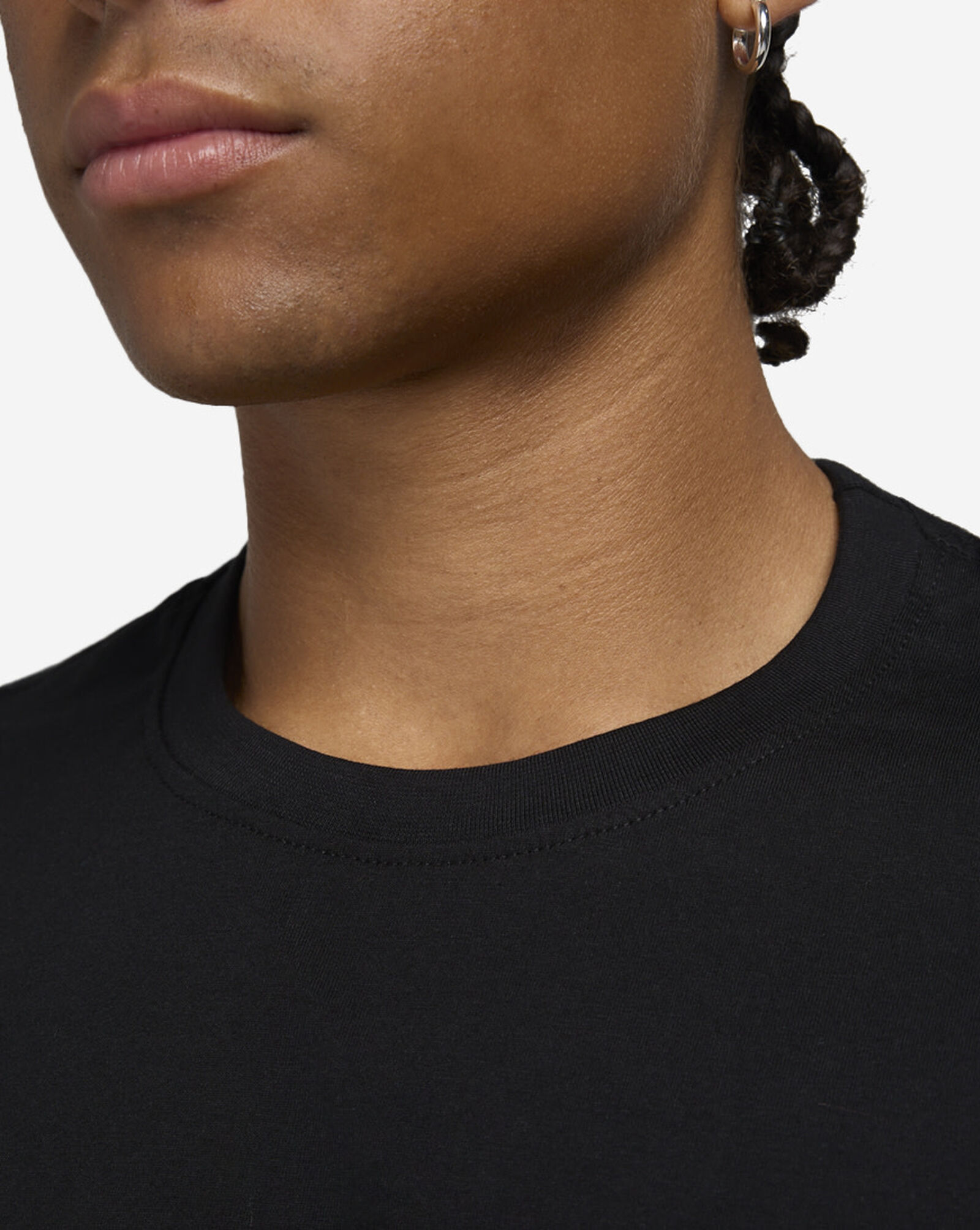 Crew Neck Tee Black 4 Crew Neck Tee Black