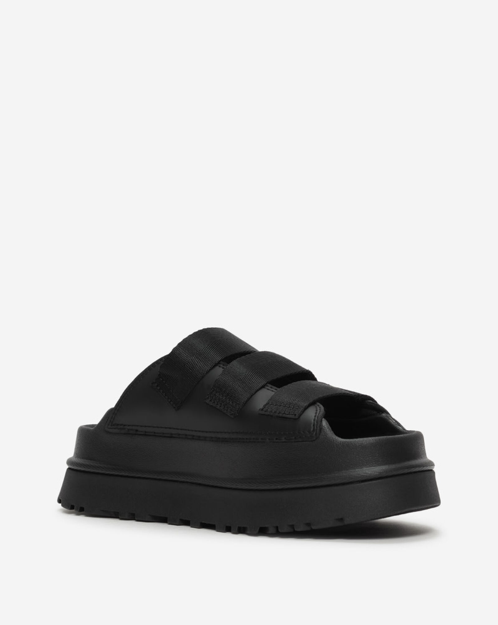 GoldenGlow Slide Black