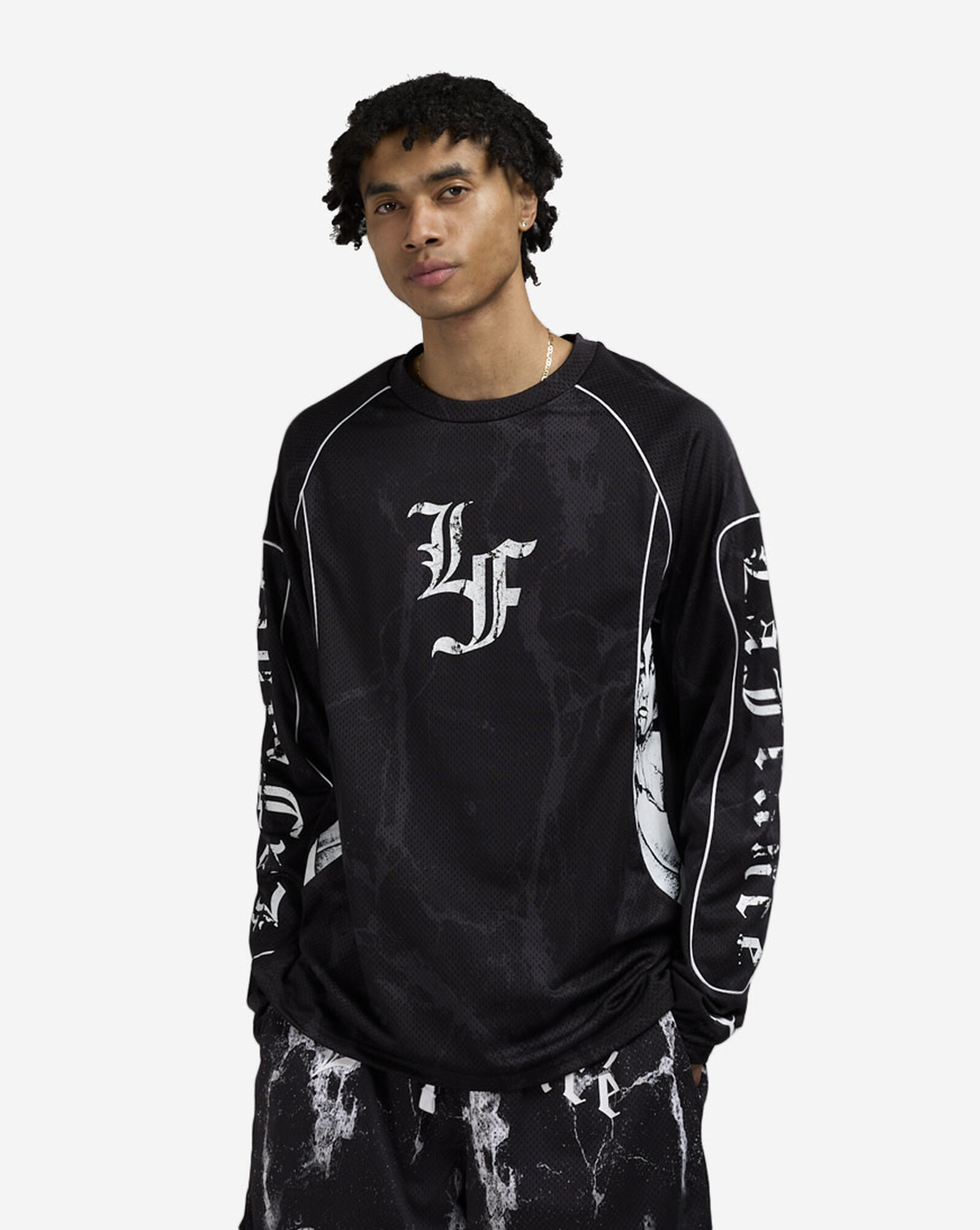 LaFrance Moto Jersey Black | White