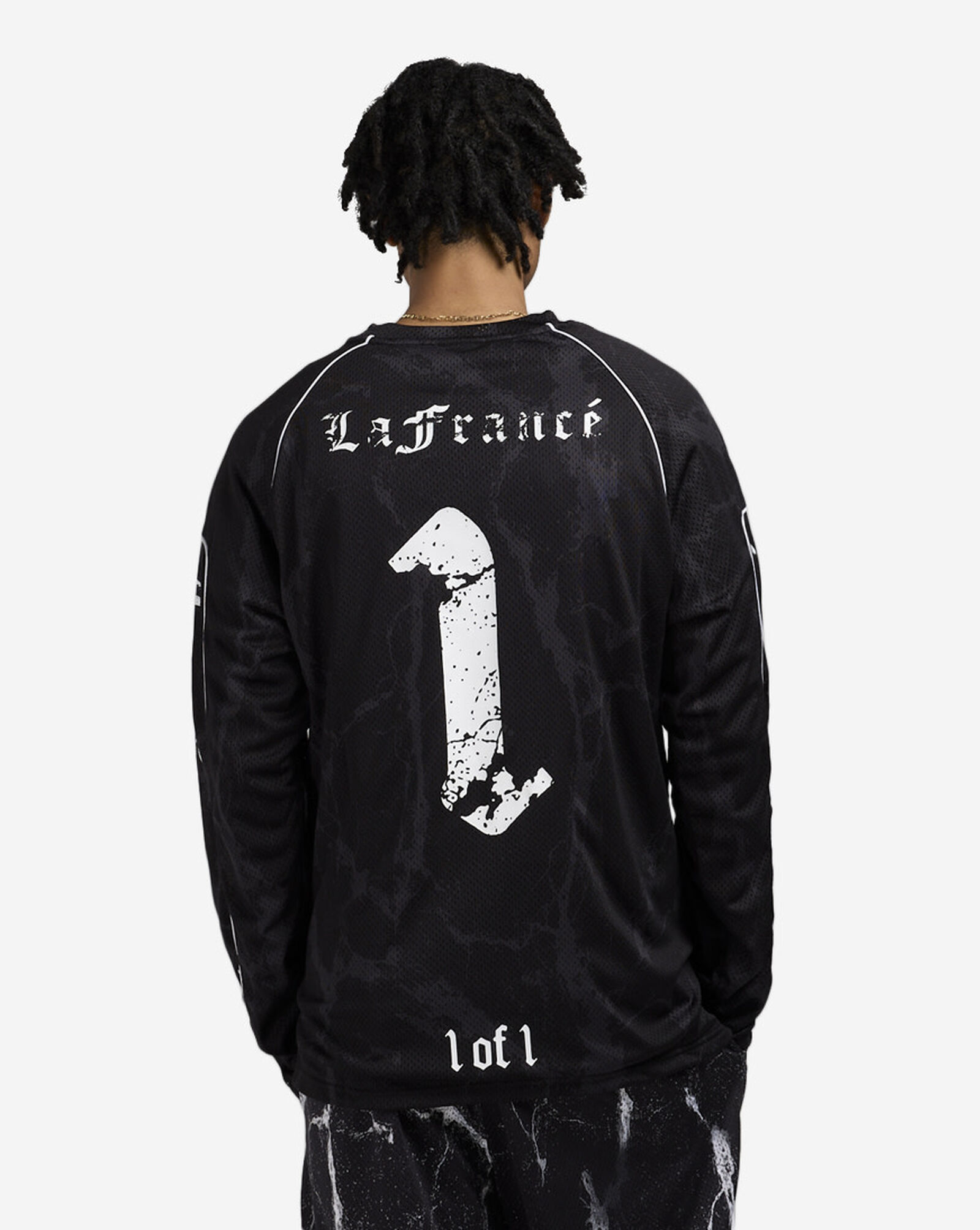 LaFrance Moto Jersey Black | White