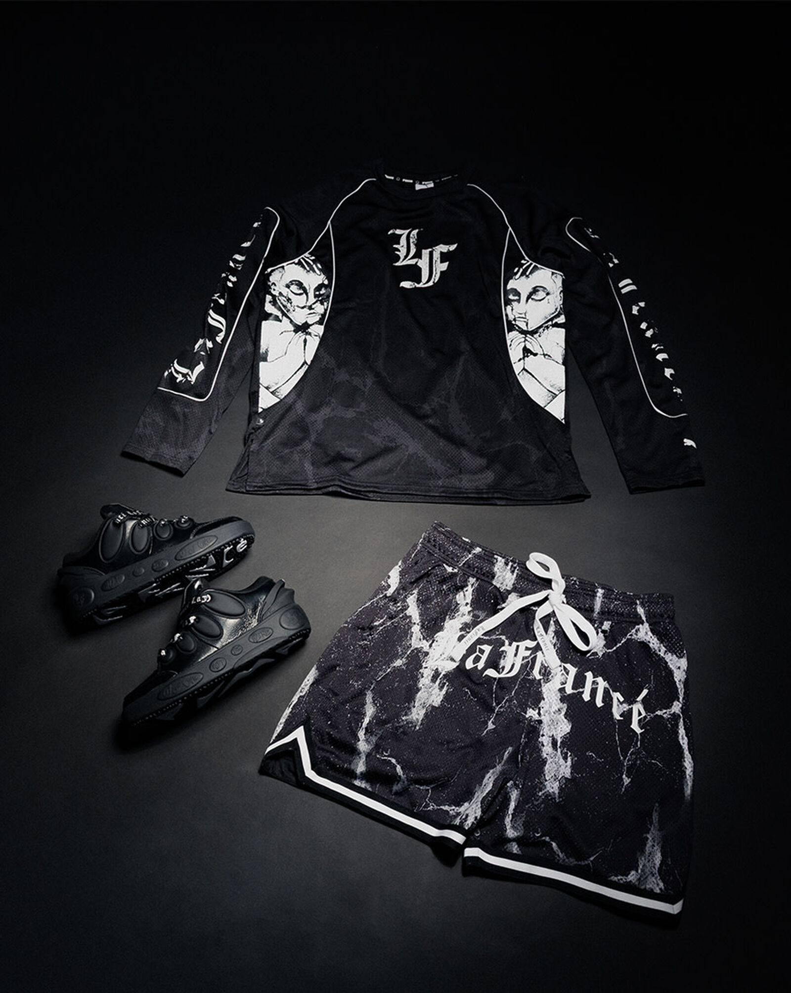 LaFrance Moto Jersey Black | White