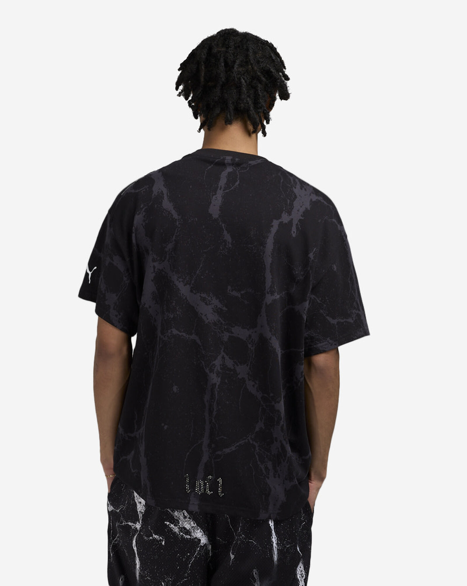LaFrance Marble Tee Black
