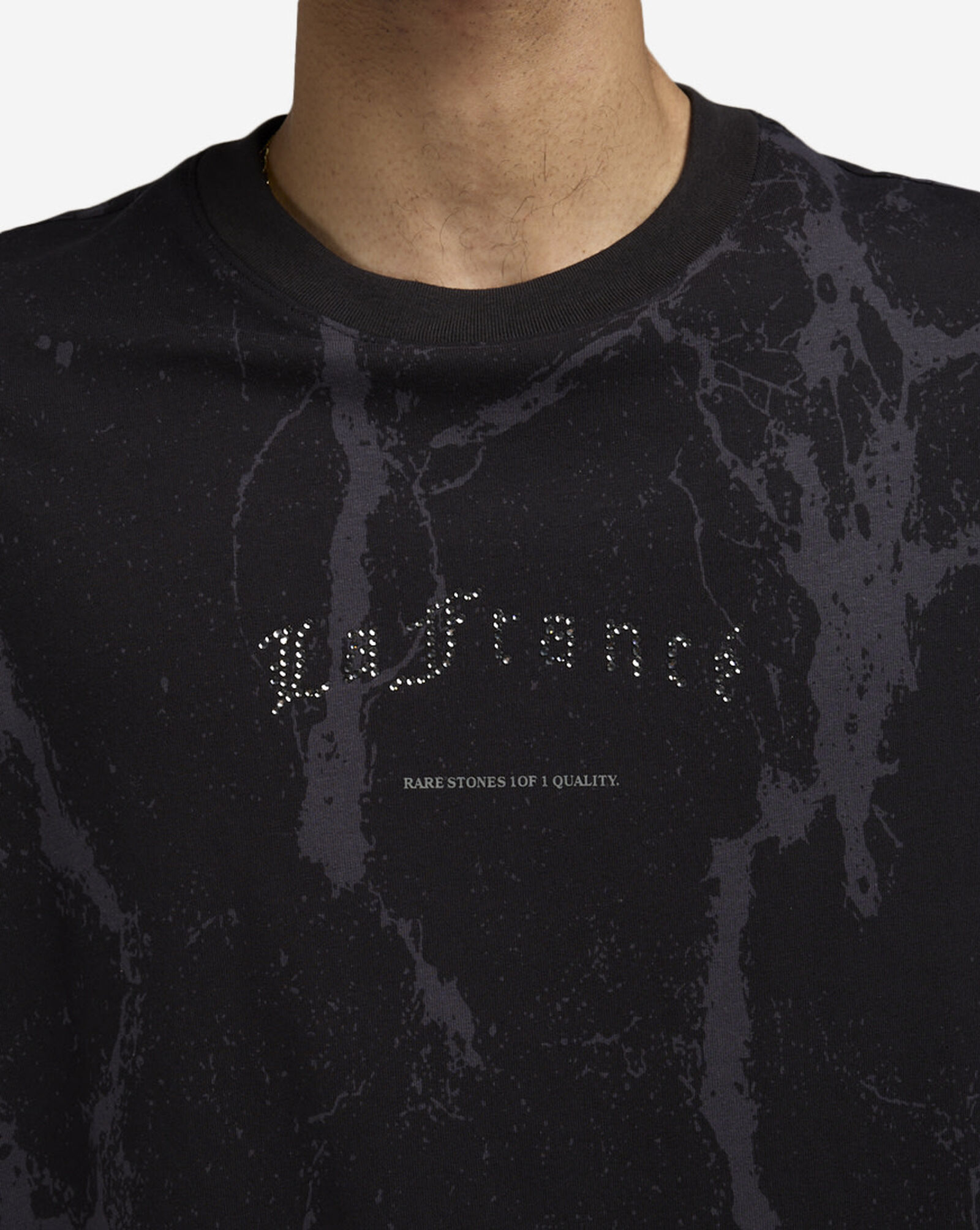 LaFrance Marble Tee Black