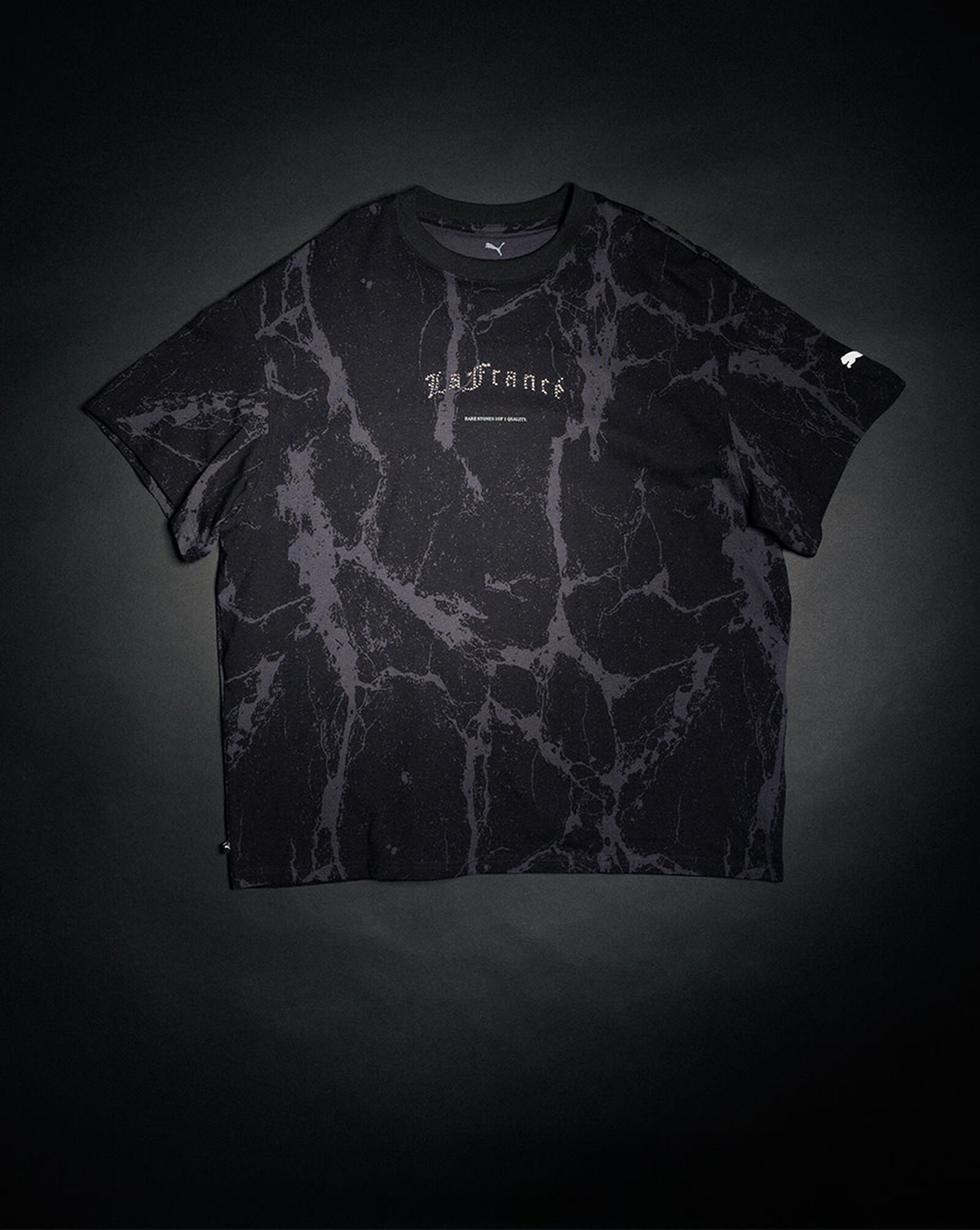 LaFrance Marble Tee Black