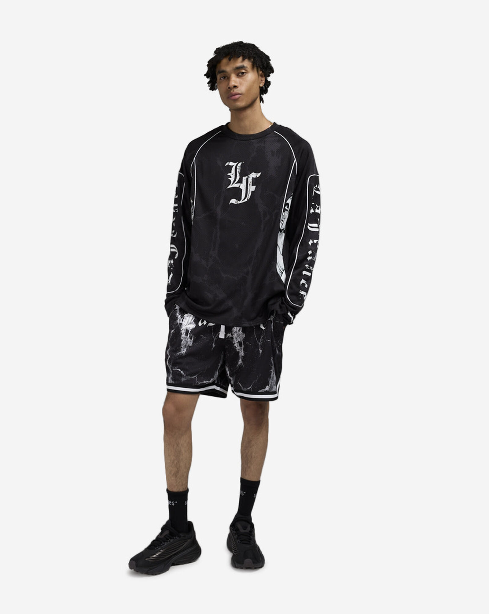 LaFrance Print Ball Shorts Black 4 LaFrance Print Ball Shorts Black