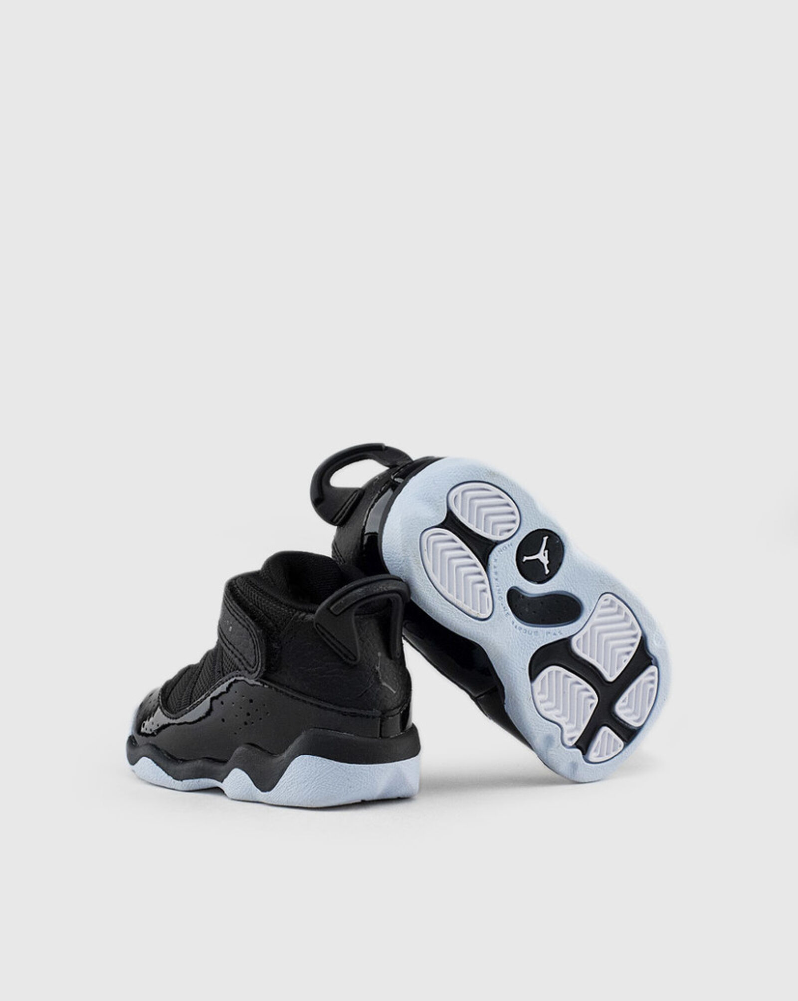 Toddler Jordan 6 Rings Black | White
