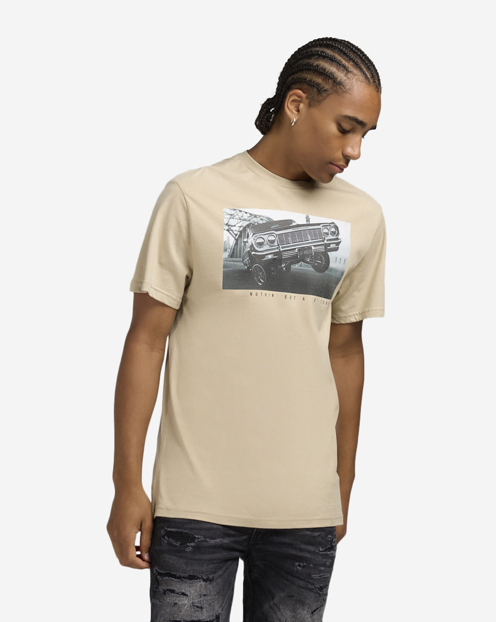 Nothin' But A G' Thang Tee Beige