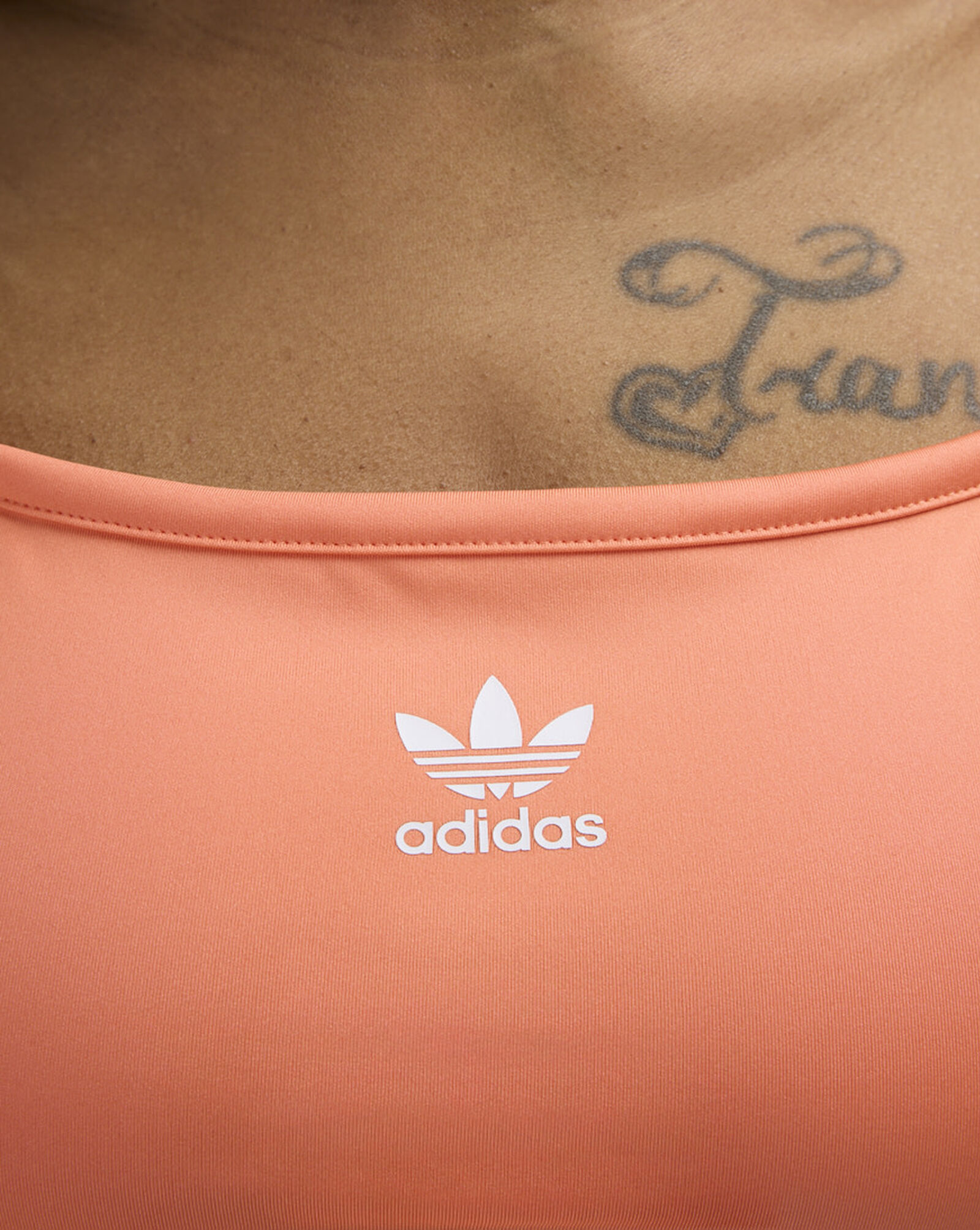 3-Stripes Bra Top Glow Pink