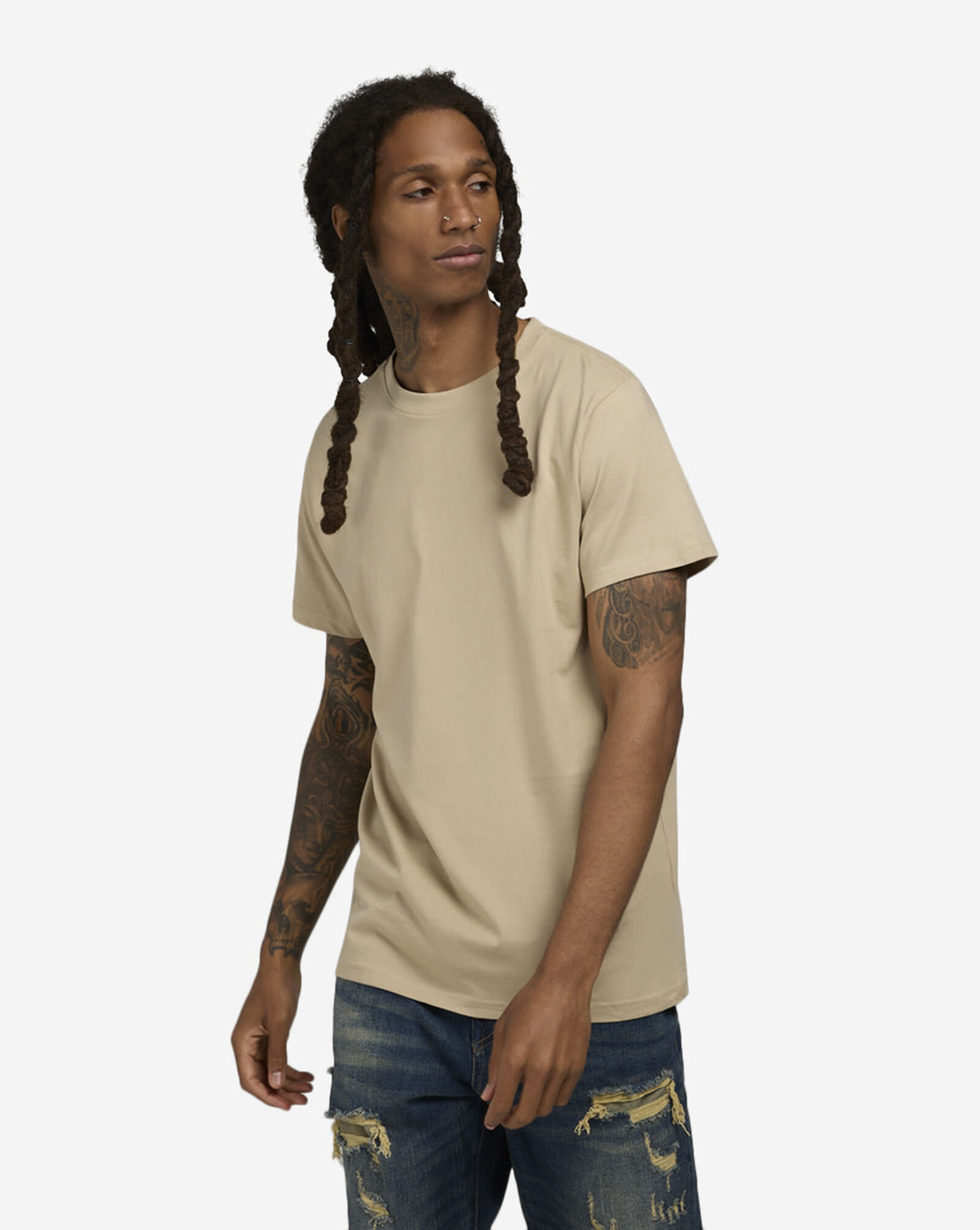 Crew T-Shirt Wet Sand