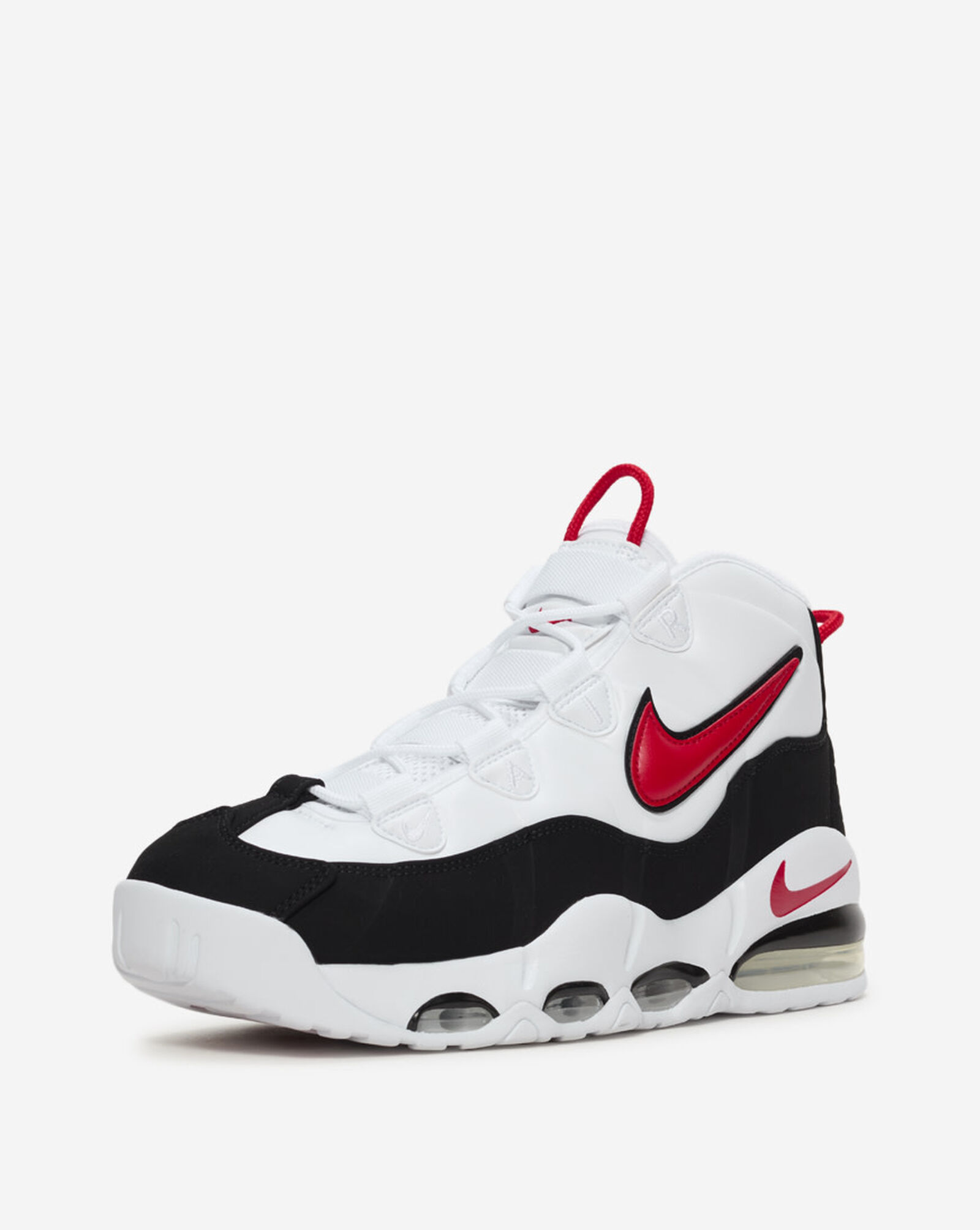Air Max Uptempo 95 White | University Red | Black
