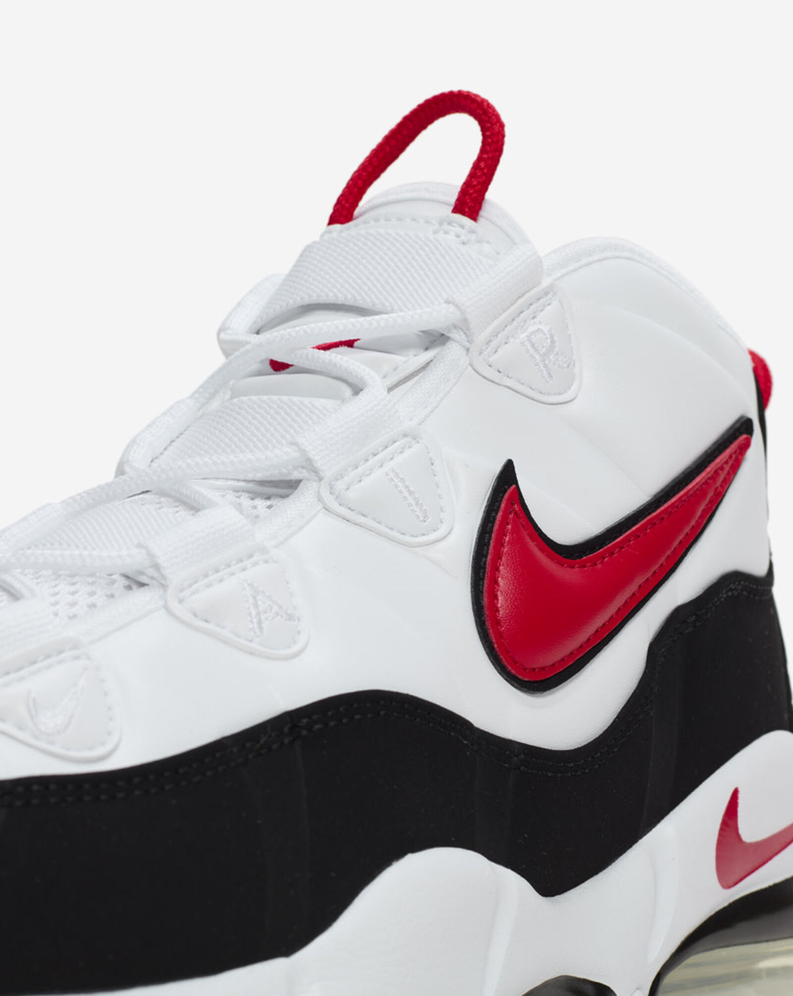 Air Max Uptempo 95 White | University Red | Black