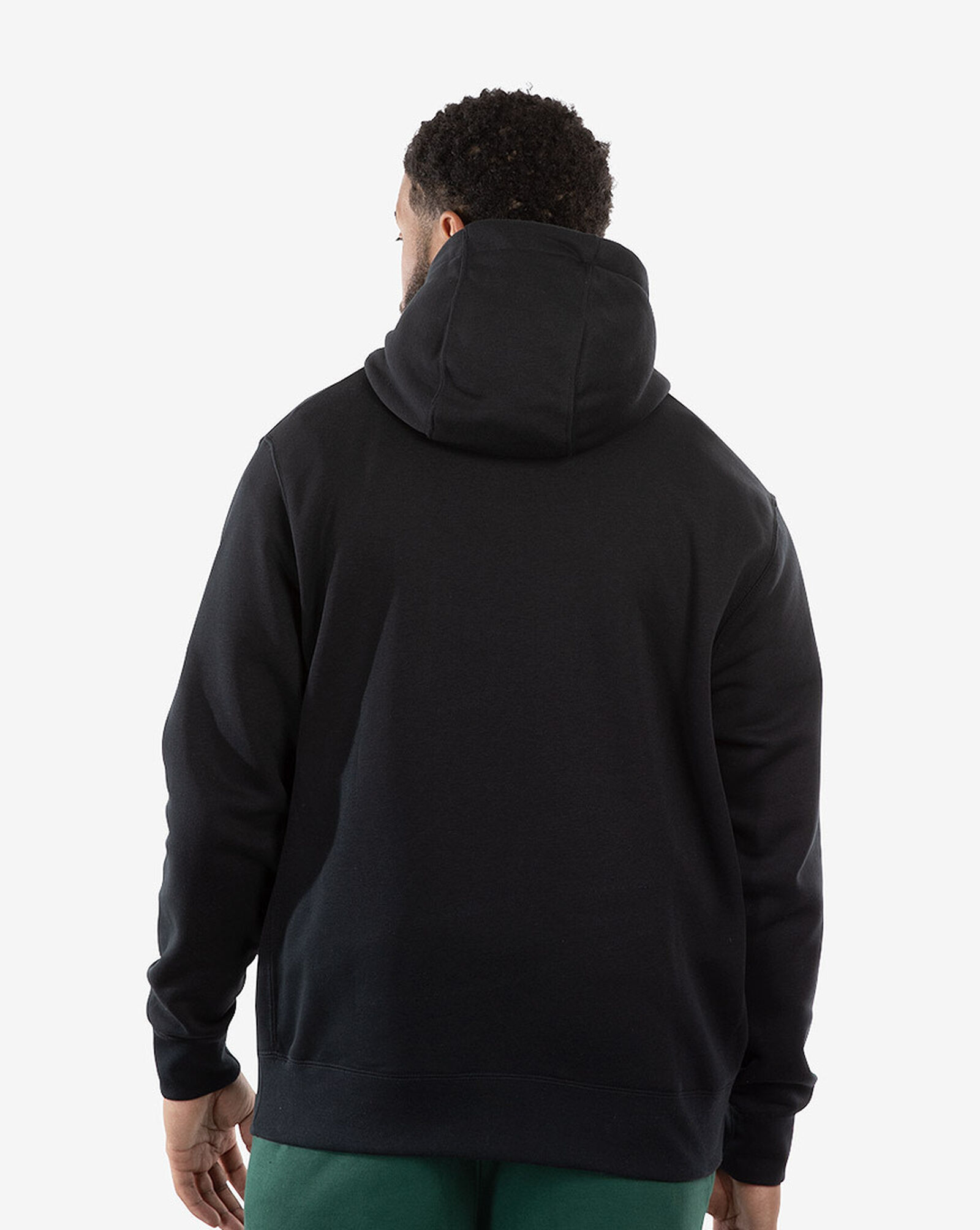 NSW Club Fleece Pullover Hoodie Black | White
