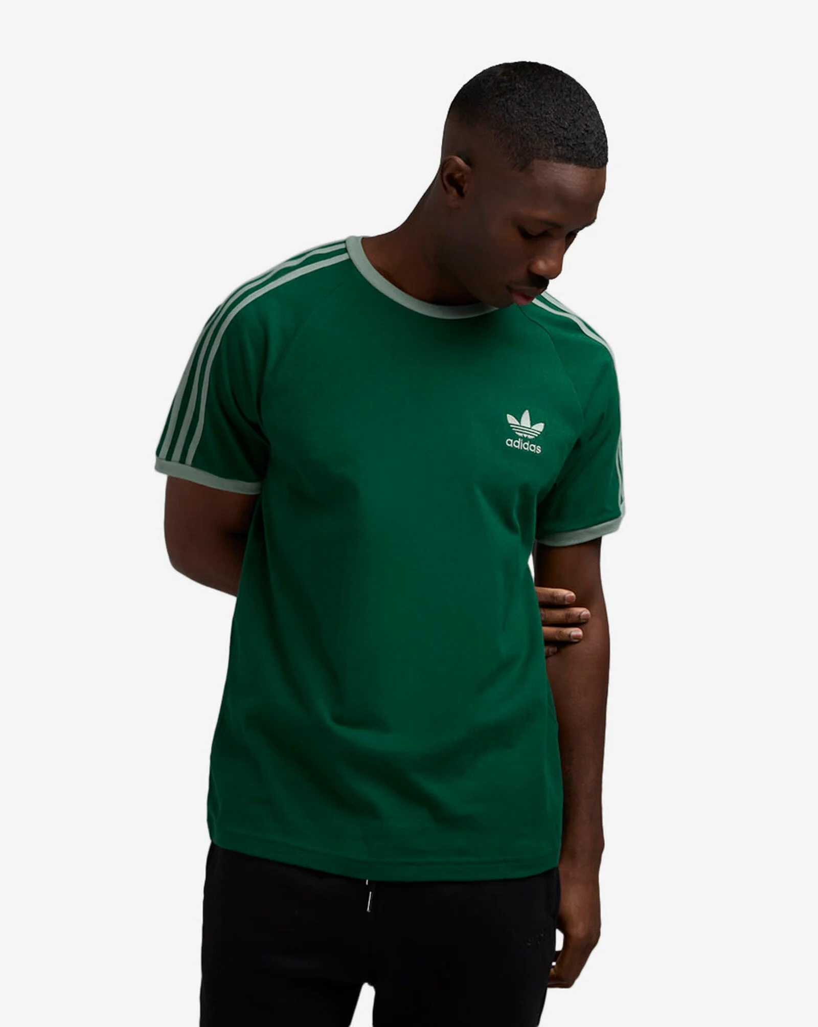 3-Stripes Tee Collegiate Green