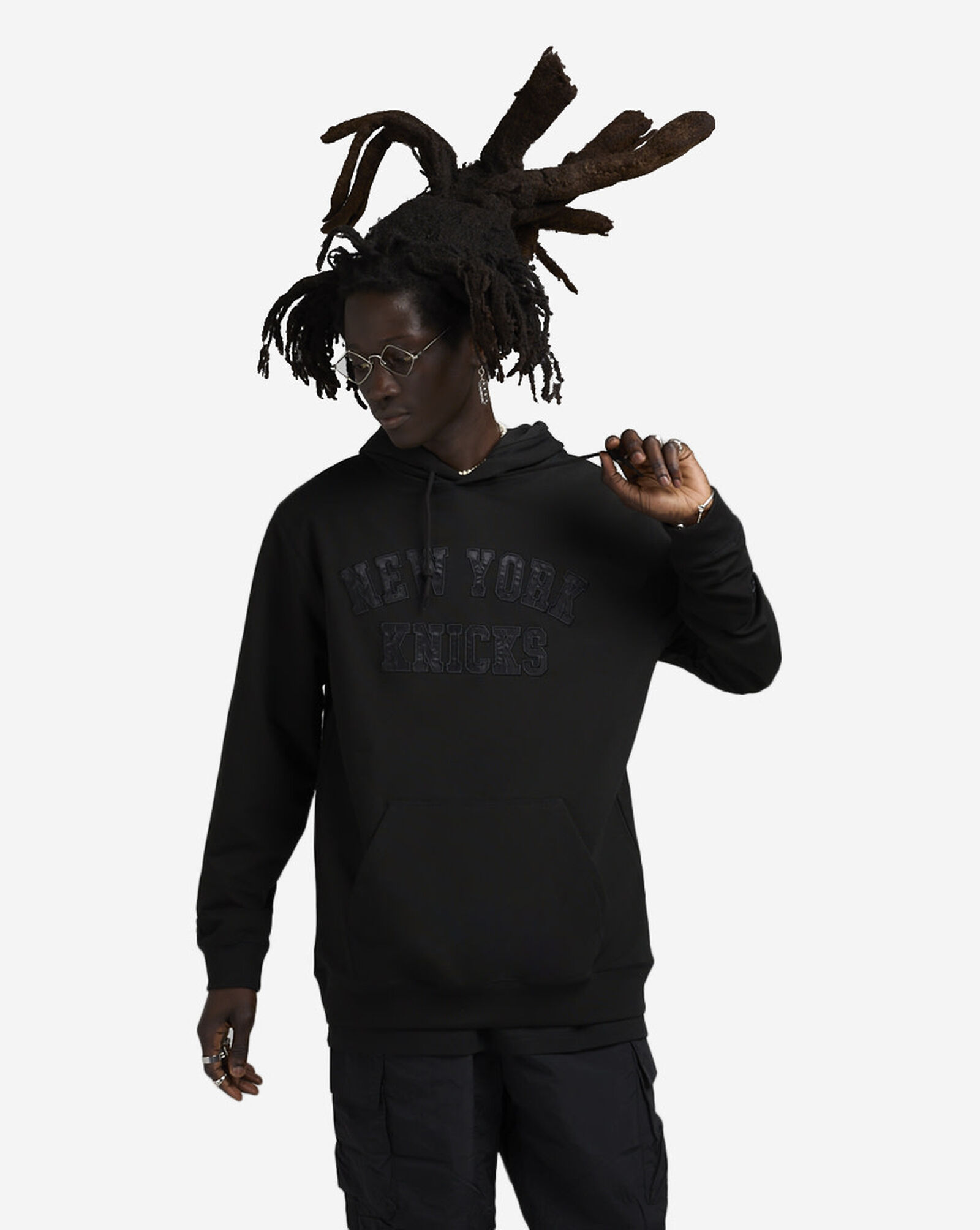 New York Knicks Hoodie Black