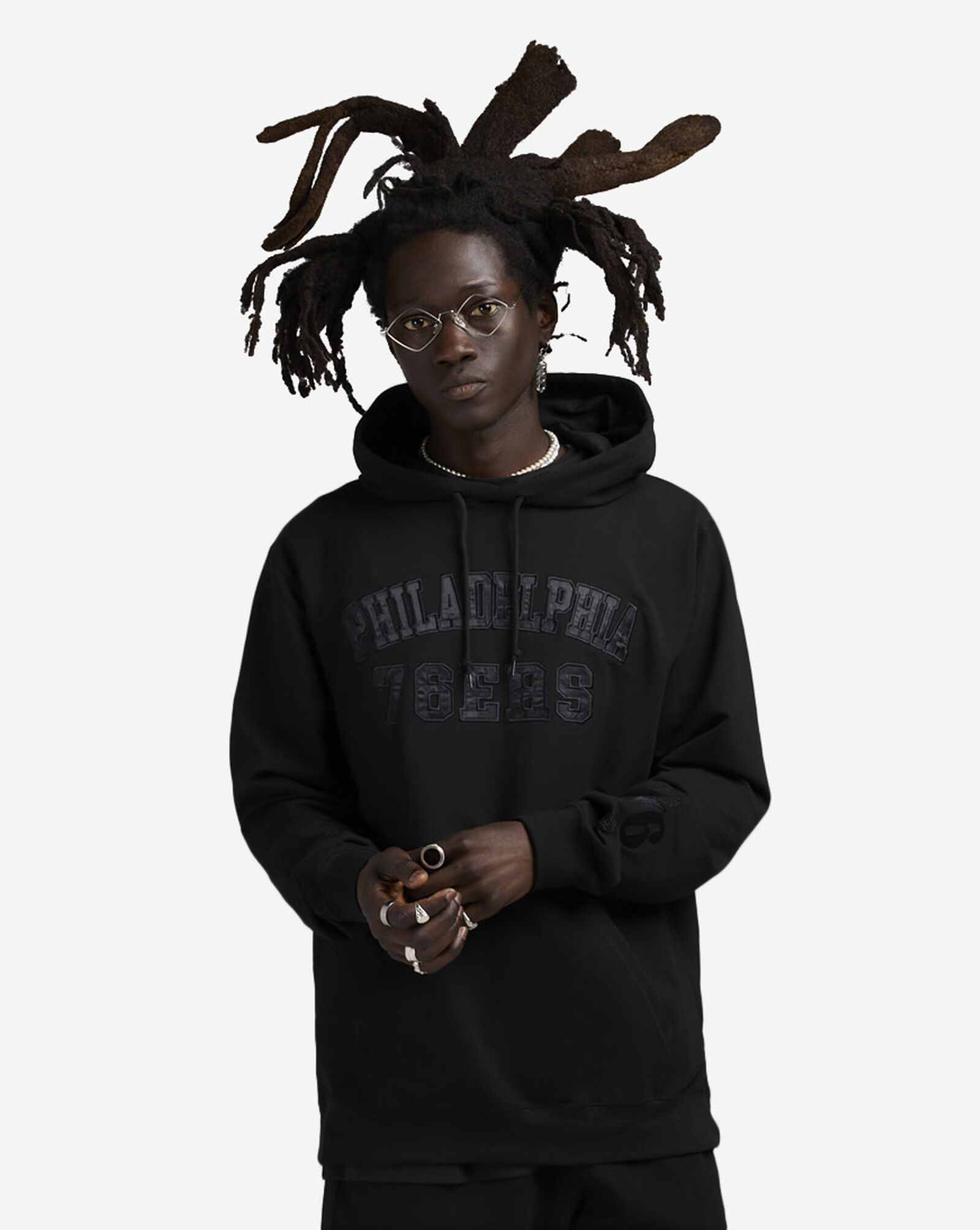 Philadelphia Sixers Hoodie Black